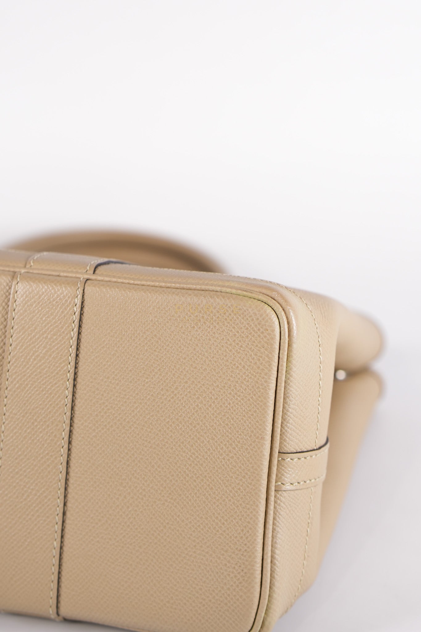 Garden Party Tote 30 (GPT) Trench in Epsom Leather and Palladium Hardware Stamp A (2017) | Purse Maison Luxury Bags Shop