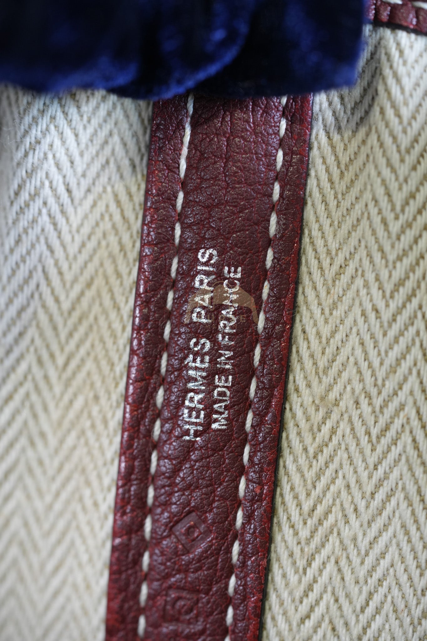 Garden Party Tote Bag (GPT) 30 in Rouge H Negonda Leather Palladium Hardware Stamp O Square (2011) | Purse Maison Luxury Bags Shop