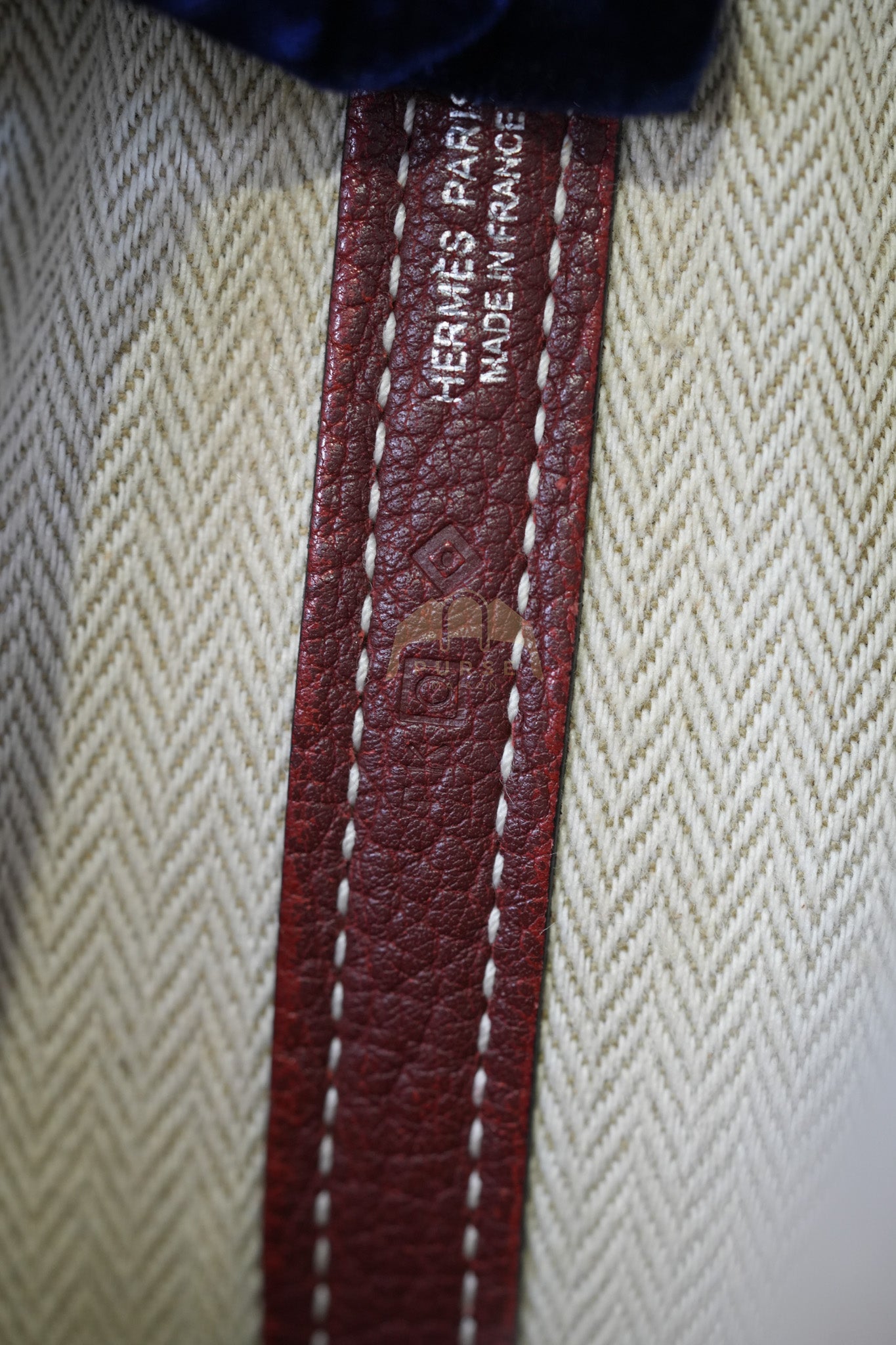 Garden Party Tote Bag (GPT) 30 in Rouge H Negonda Leather Palladium Hardware Stamp O Square (2011) | Purse Maison Luxury Bags Shop