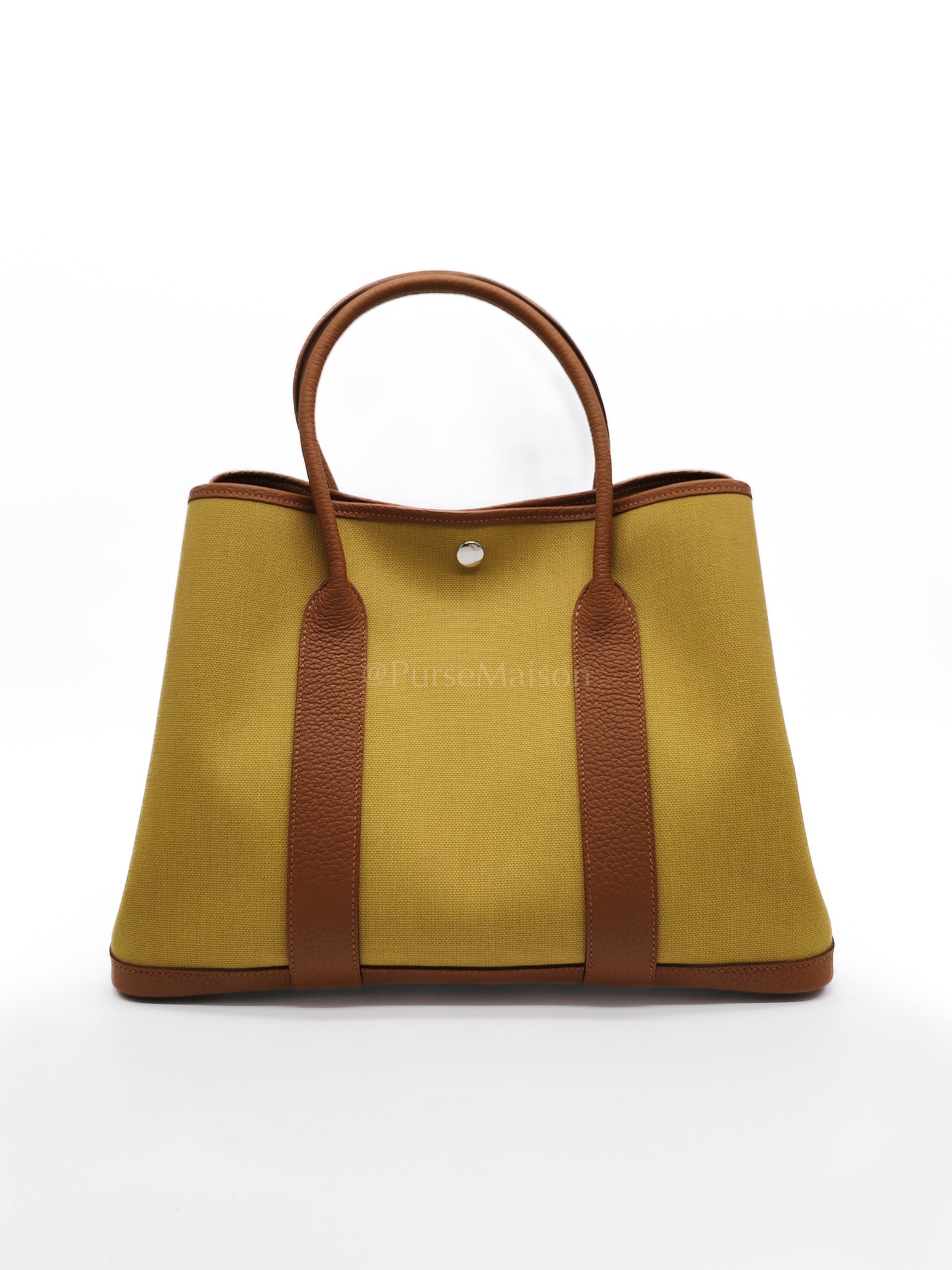 Garden Party Tote Bag (GPT) 36 in Ginger Canvas Palladium Hardware Stamp B(2023) | Purse Maison Luxury Bags Shop