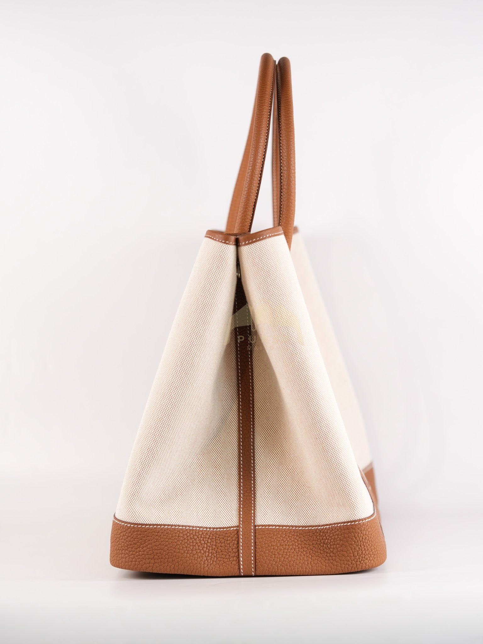 Garden Party Tote Bag (GPT) Voyage 41 in Beige Ecru Palladium Hardware Stamp K(2025) | Purse Maison Luxury Bags Shop