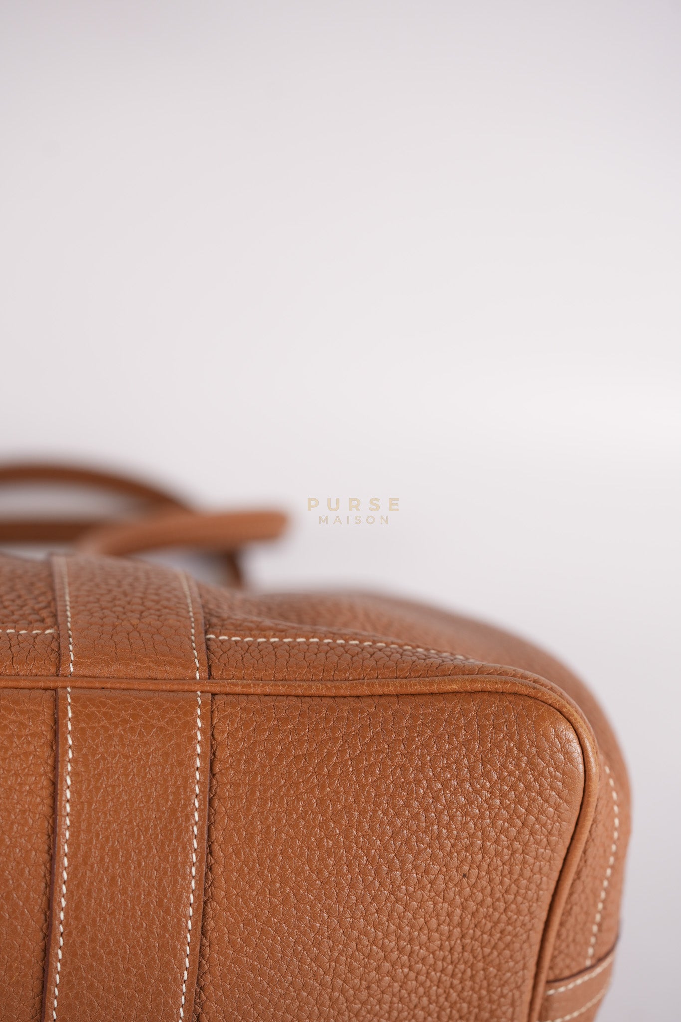 Garden Party Tote Bag(GTP) 36 in Gold Clemence Palladium Hardware Stamp X(2016) | Purse Maison Luxury Bags Shop