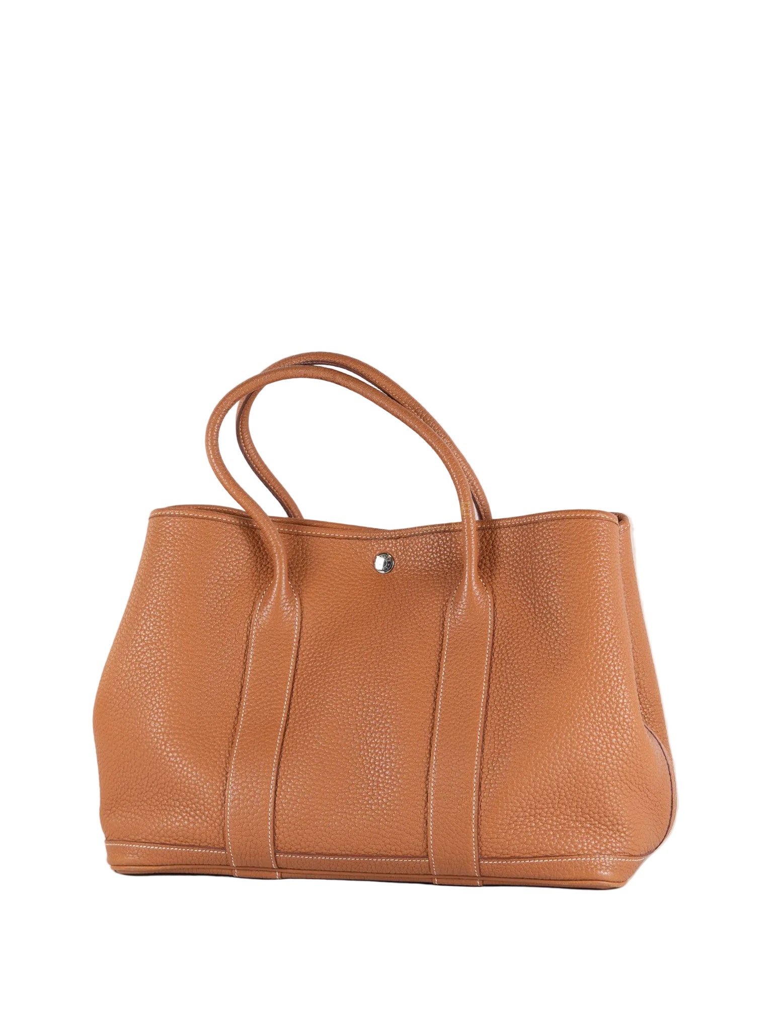Garden Party Tote Bag(GTP) 36 in Gold Clemence Palladium Hardware Stamp X(2016) | Purse Maison Luxury Bags Shop