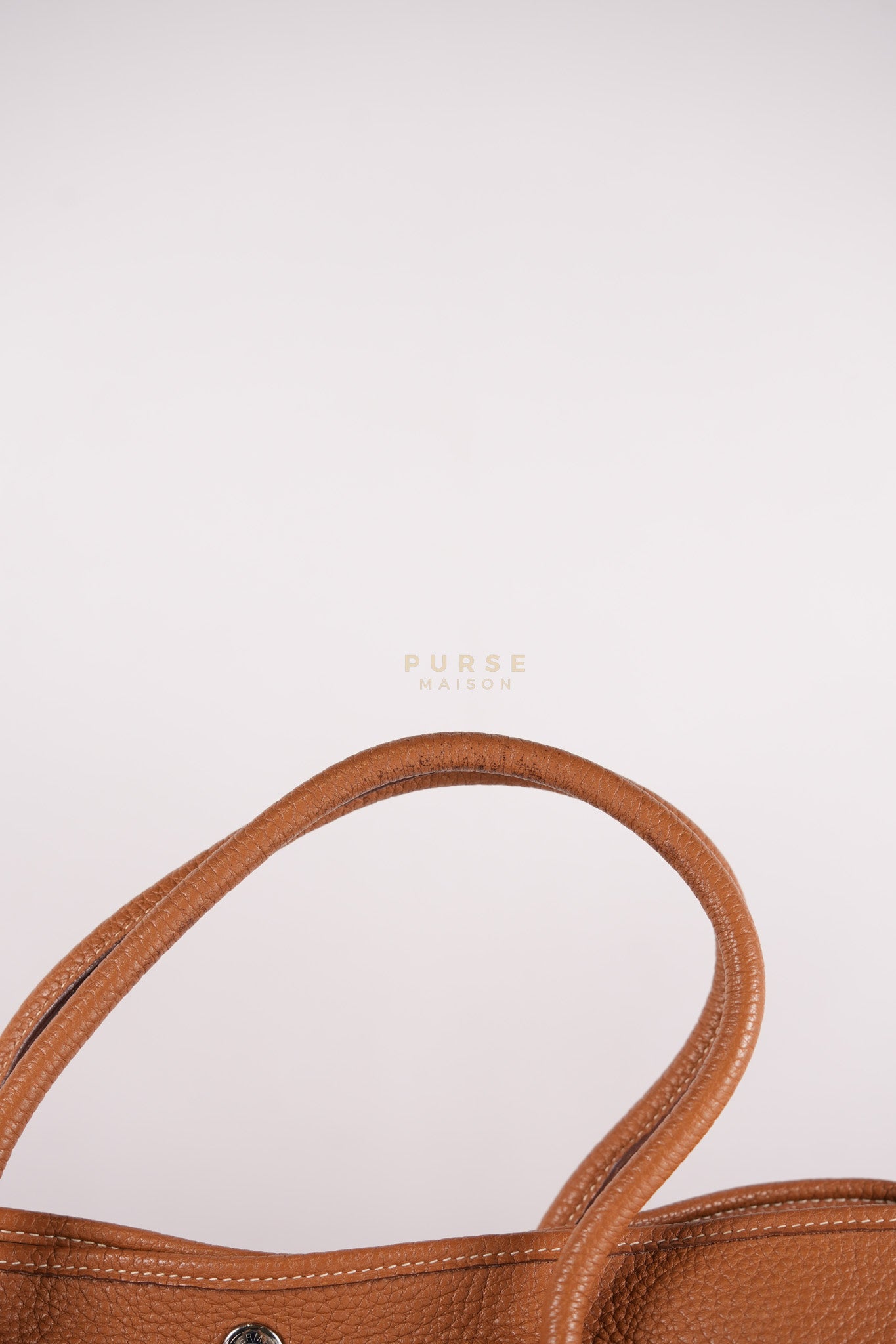 Garden Party Tote Bag(GTP) 36 in Gold Clemence Palladium Hardware Stamp X(2016) | Purse Maison Luxury Bags Shop