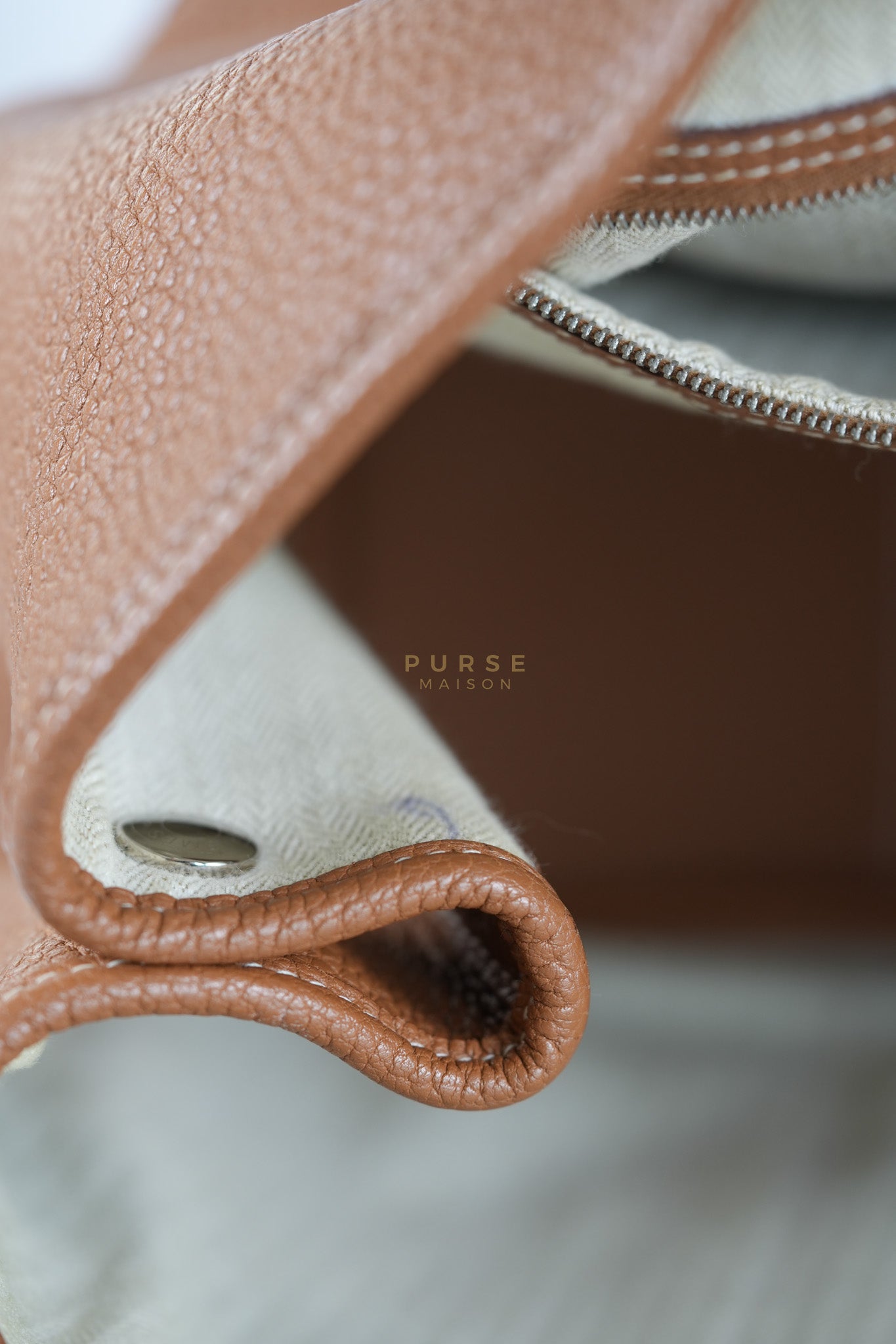 Garden Party Tote Bag(GTP) 36 in Gold Clemence Palladium Hardware Stamp X(2016) | Purse Maison Luxury Bags Shop