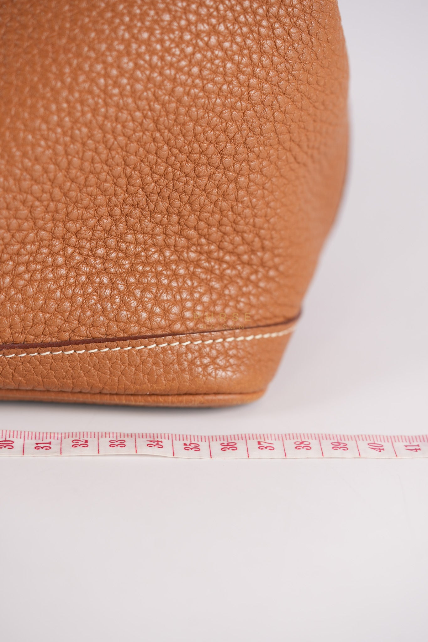 Garden Party Tote Bag(GTP) 36 in Gold Clemence Palladium Hardware Stamp X(2016) | Purse Maison Luxury Bags Shop