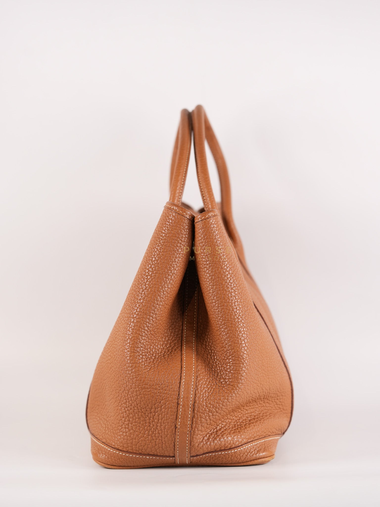 Garden Party Tote Bag(GTP) 36 in Gold Clemence Palladium Hardware Stamp X(2016) | Purse Maison Luxury Bags Shop