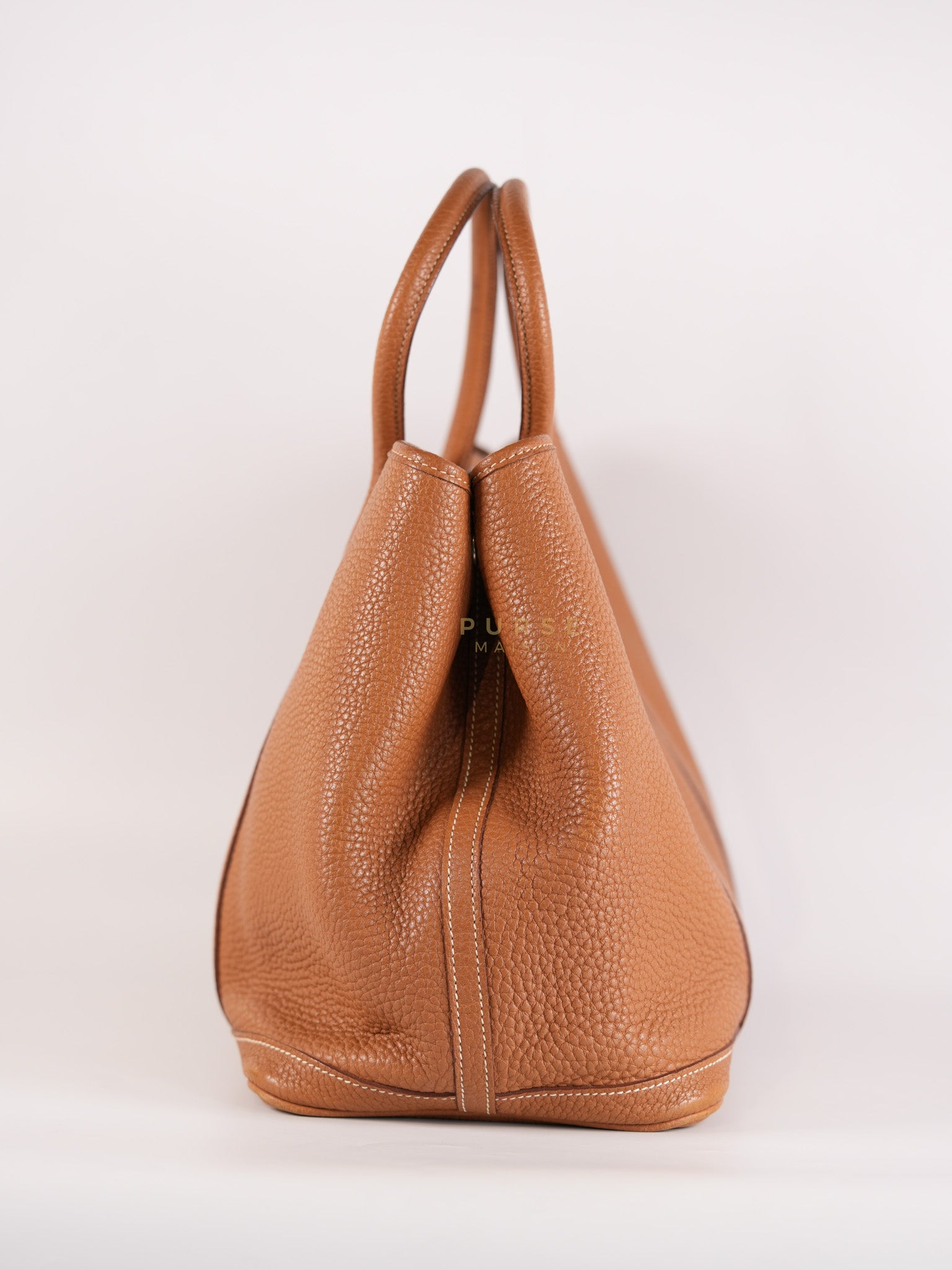 Garden Party Tote Bag(GTP) 36 in Gold Clemence Palladium Hardware Stamp X(2016) | Purse Maison Luxury Bags Shop