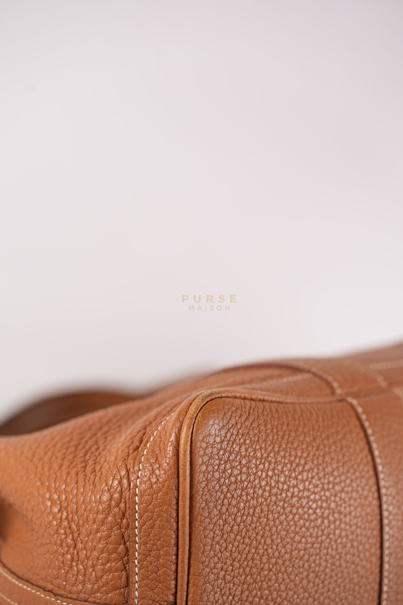 Garden Party Tote Bag(GTP) 36 in Gold Clemence Palladium Hardware Stamp X(2016) | Purse Maison Luxury Bags Shop