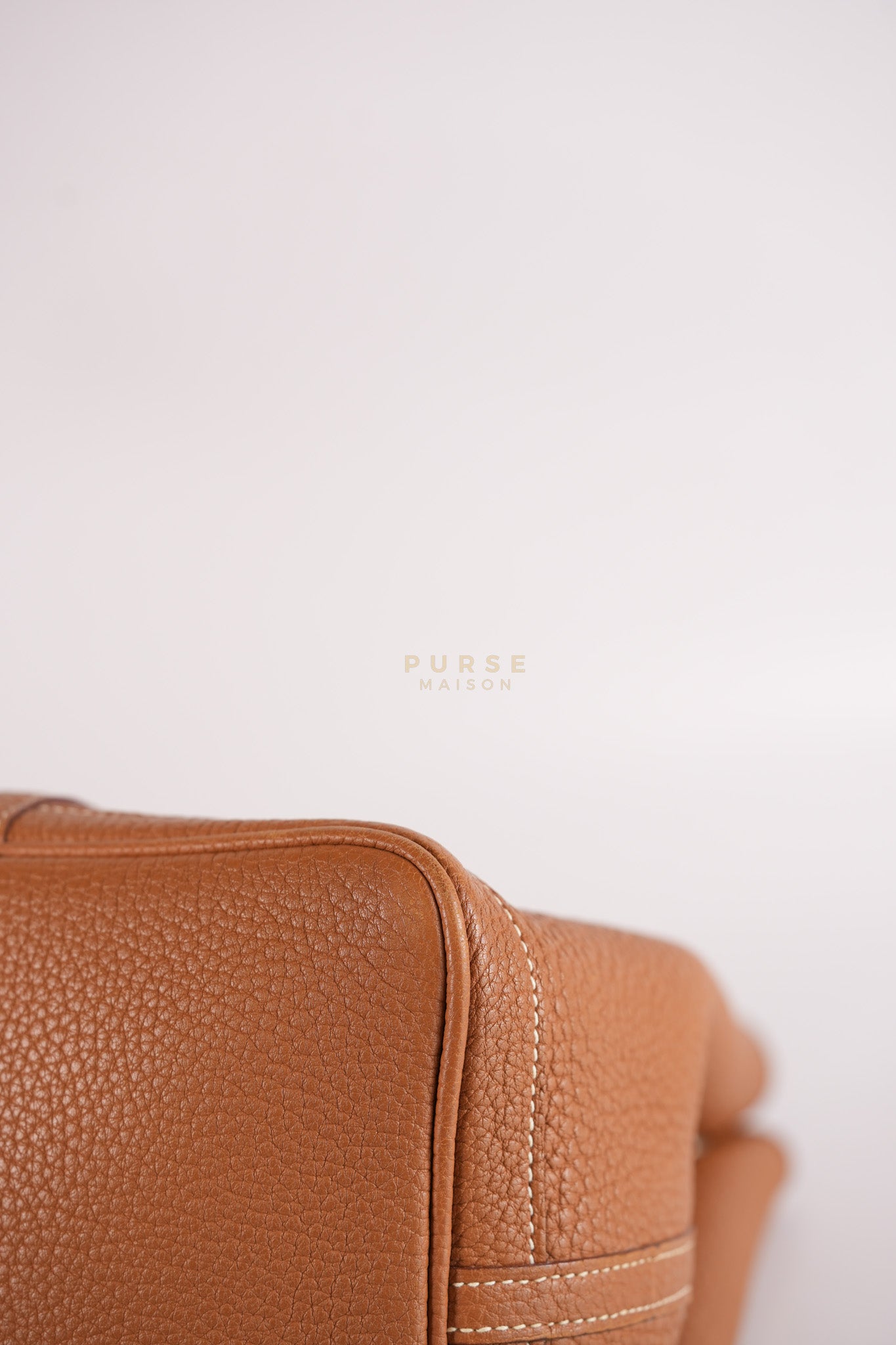 Garden Party Tote Bag(GTP) 36 in Gold Clemence Palladium Hardware Stamp X(2016) | Purse Maison Luxury Bags Shop