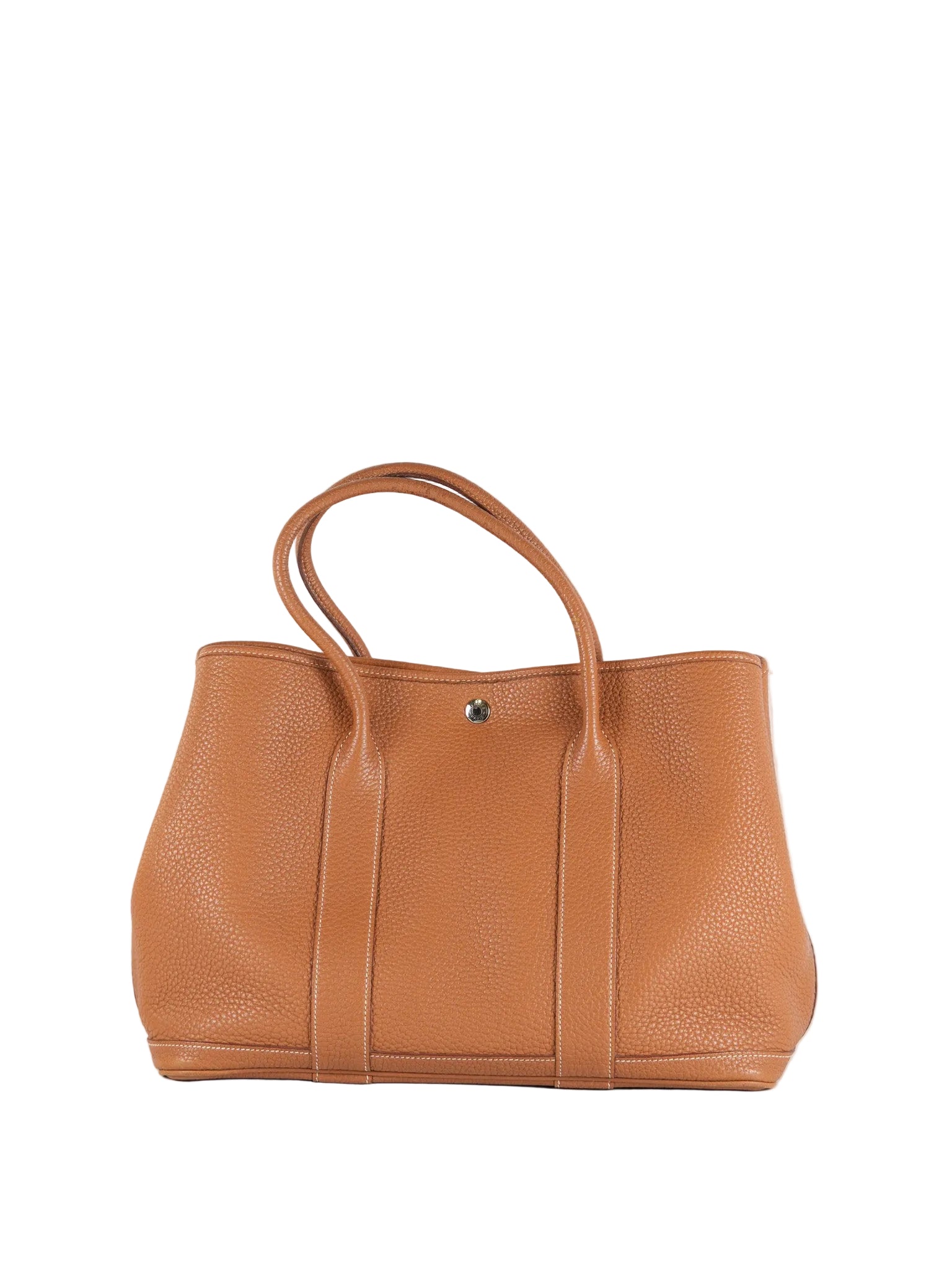 Garden Party Tote Bag(GTP) 36 in Gold Clemence Palladium Hardware Stamp X(2016) | Purse Maison Luxury Bags Shop