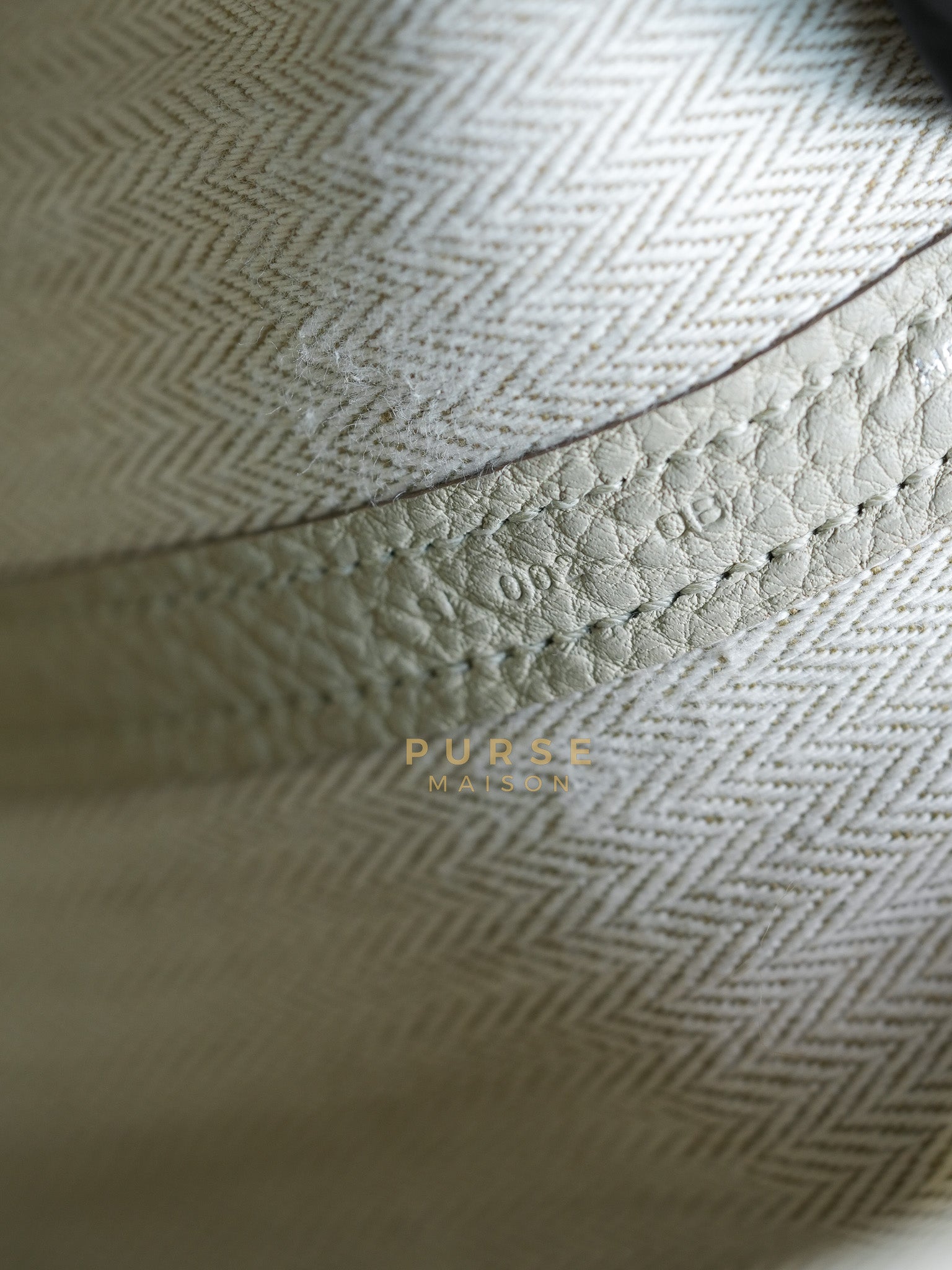 Garden Party Tote (GPT) 30 in Beton Veau Negonda Leather & Palladium Hardware Stamp Z (2021) | Purse Maison Luxury Bags Shop