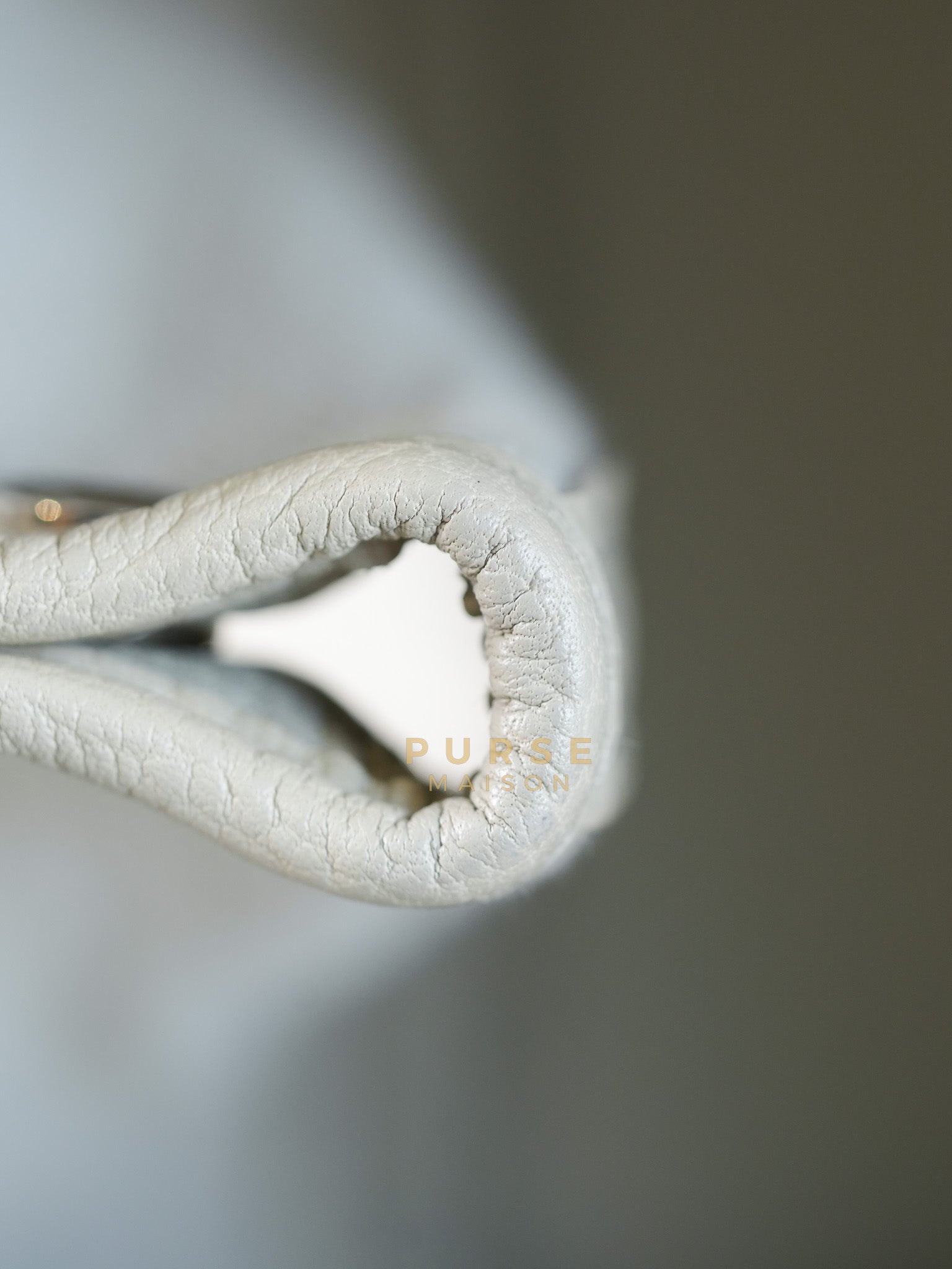 Garden Party Tote (GPT) 30 in Beton Veau Negonda Leather & Palladium Hardware Stamp Z (2021) | Purse Maison Luxury Bags Shop