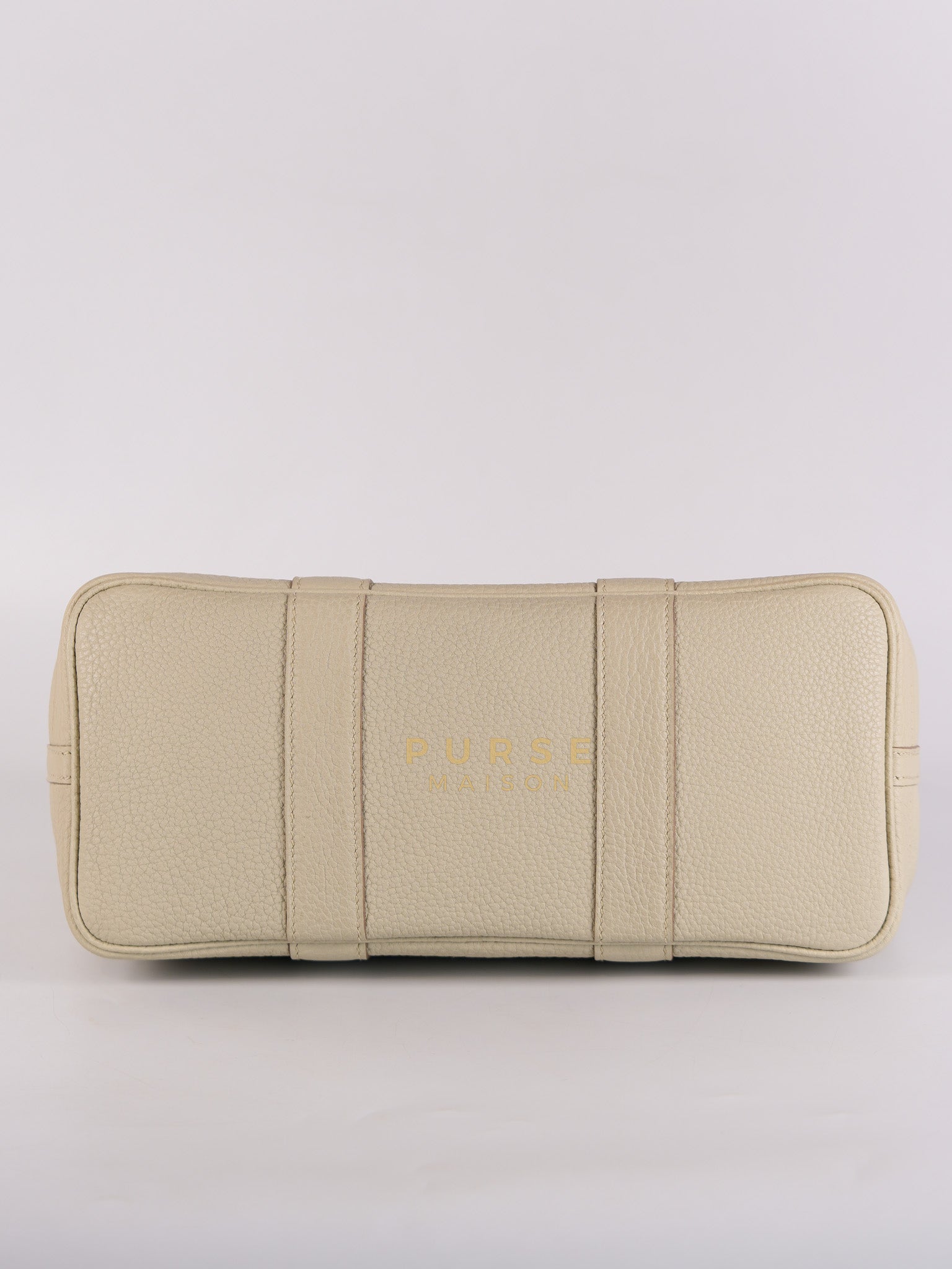 Garden Party Tote (GPT) 30 in Beton Veau Negonda Leather & Palladium Hardware Stamp Z (2021) | Purse Maison Luxury Bags Shop