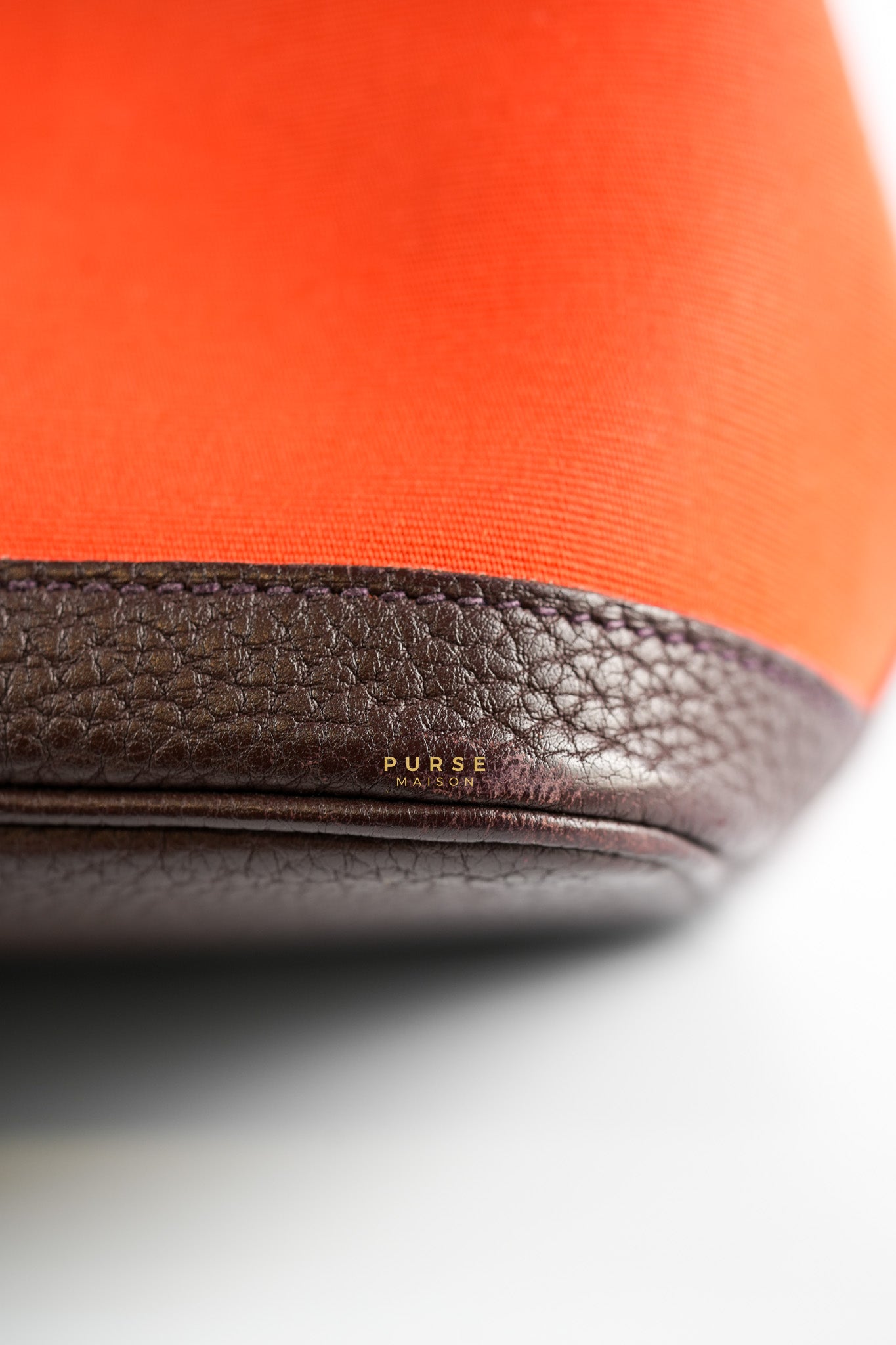 Garden Party Tote (GPT) 30 in Orange Mecano Canvas Stamp A | Purse Maison Luxury Bags Shop