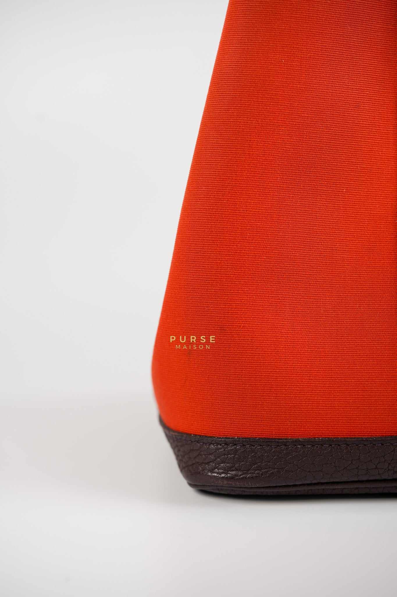 Garden Party Tote (GPT) 30 in Orange Mecano Canvas Stamp A | Purse Maison Luxury Bags Shop