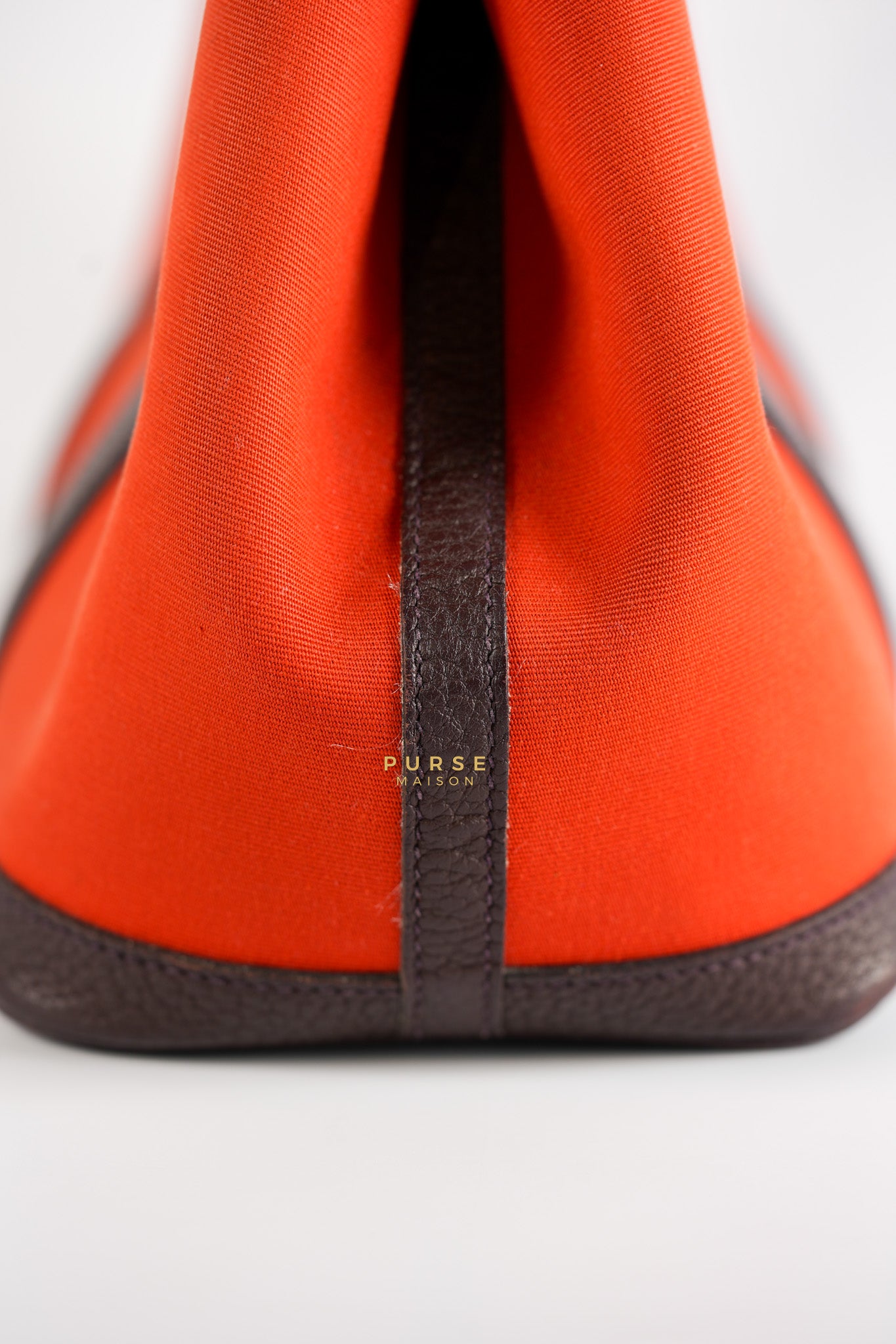 Garden Party Tote (GPT) 30 in Orange Mecano Canvas Stamp A | Purse Maison Luxury Bags Shop