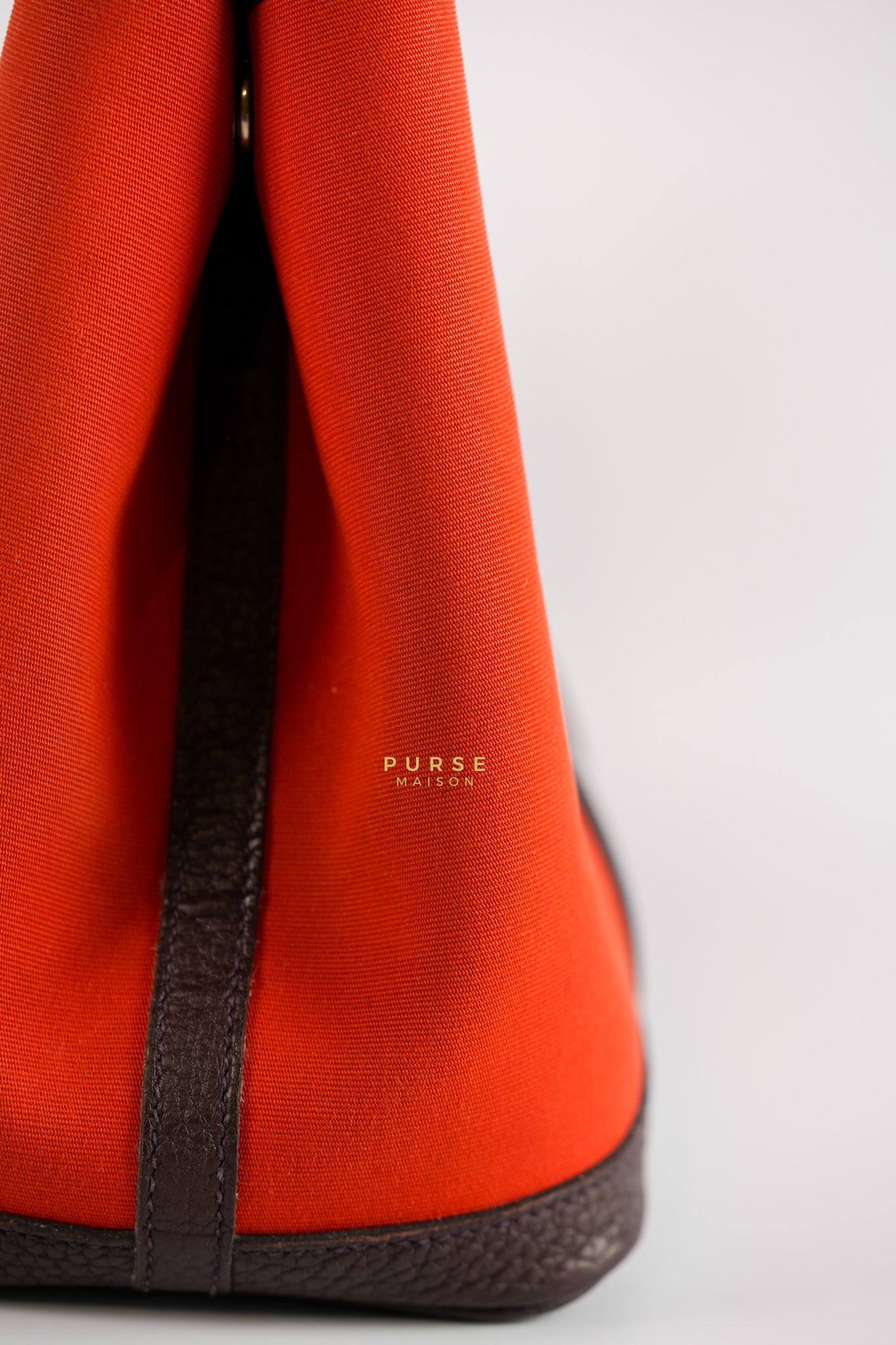 Garden Party Tote (GPT) 30 in Orange Mecano Canvas Stamp A | Purse Maison Luxury Bags Shop