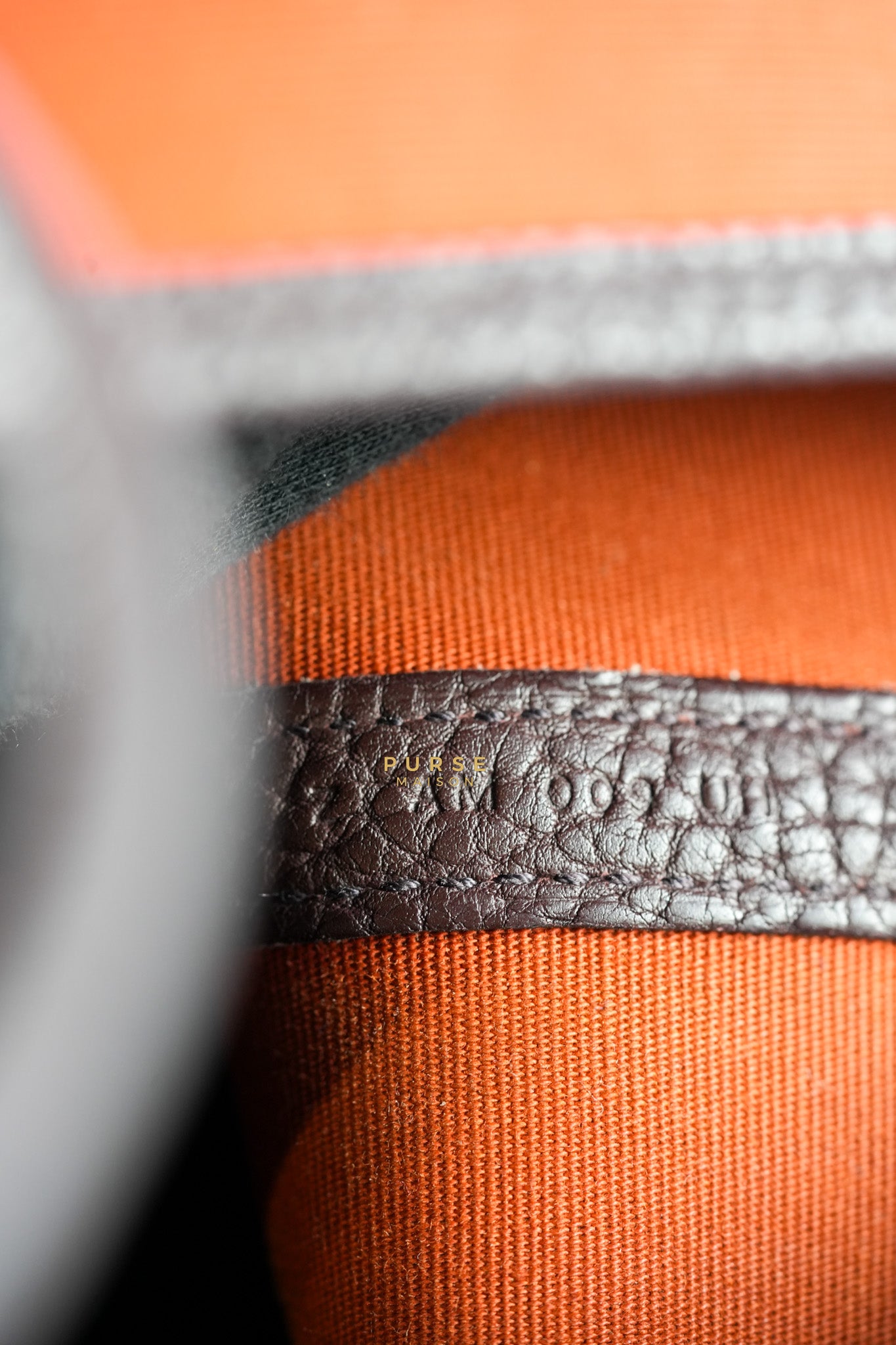 Garden Party Tote (GPT) 30 in Orange Mecano Canvas Stamp A | Purse Maison Luxury Bags Shop