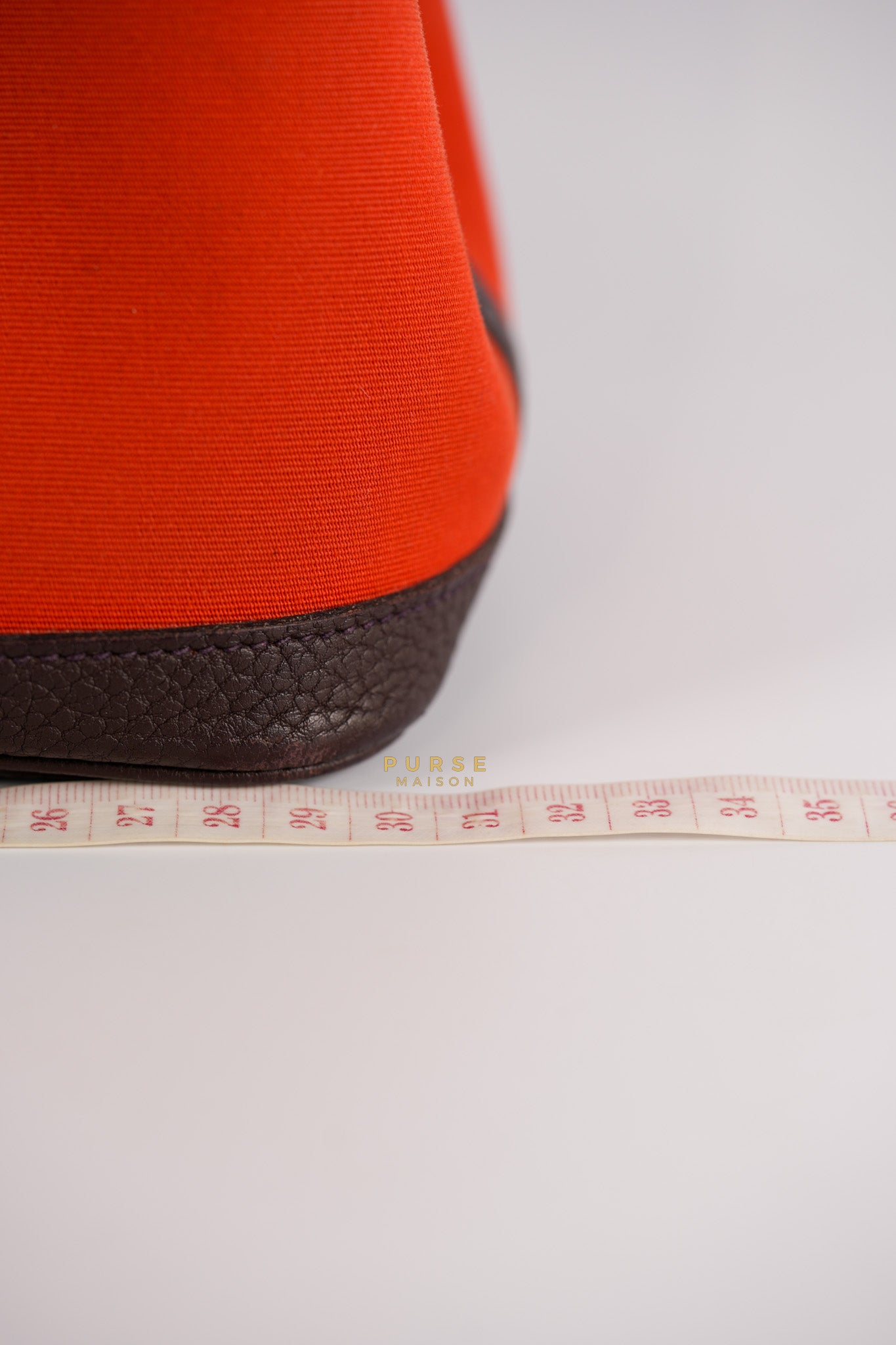 Garden Party Tote (GPT) 30 in Orange Mecano Canvas Stamp A | Purse Maison Luxury Bags Shop