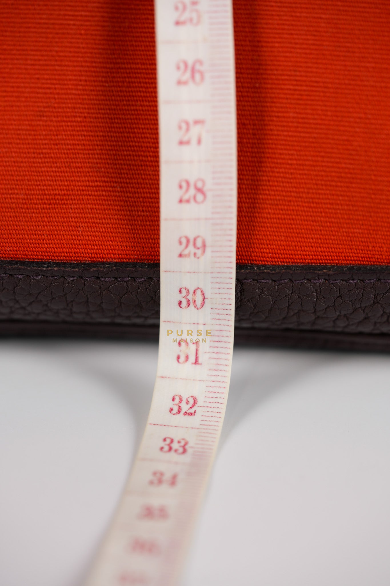 Garden Party Tote (GPT) 30 in Orange Mecano Canvas Stamp A | Purse Maison Luxury Bags Shop