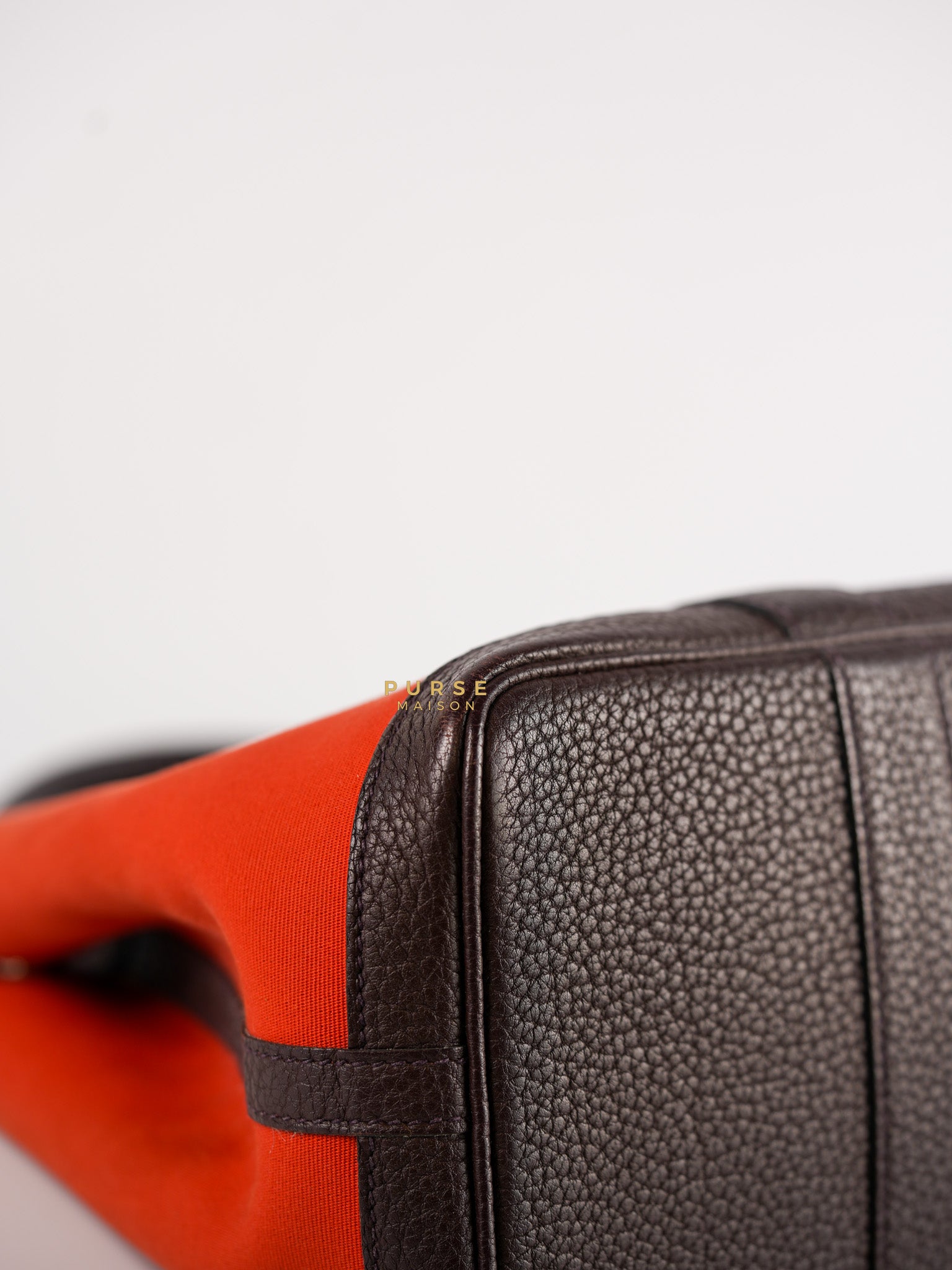 Garden Party Tote (GPT) 30 in Orange Mecano Canvas Stamp A | Purse Maison Luxury Bags Shop