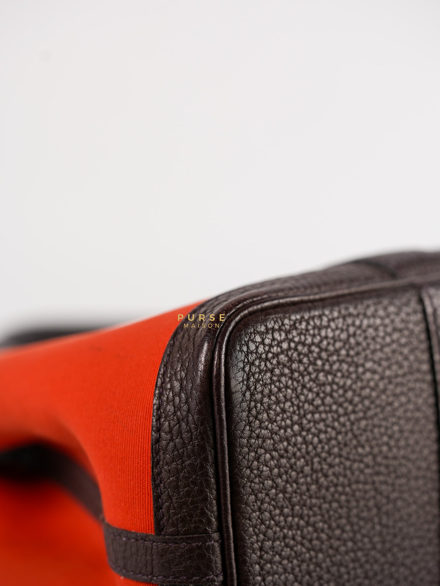 Garden Party Tote (GPT) 30 in Orange Mecano Canvas Stamp A | Purse Maison Luxury Bags Shop