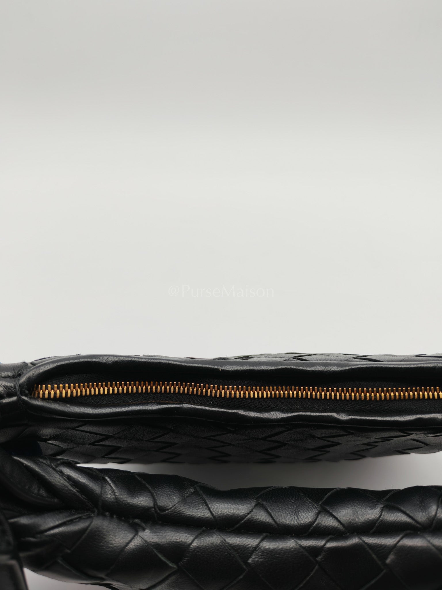 Gemelli Small in Black Intrecciato Nappa Leather Shoulder Bag | Purse Maison Luxury Bags Shop