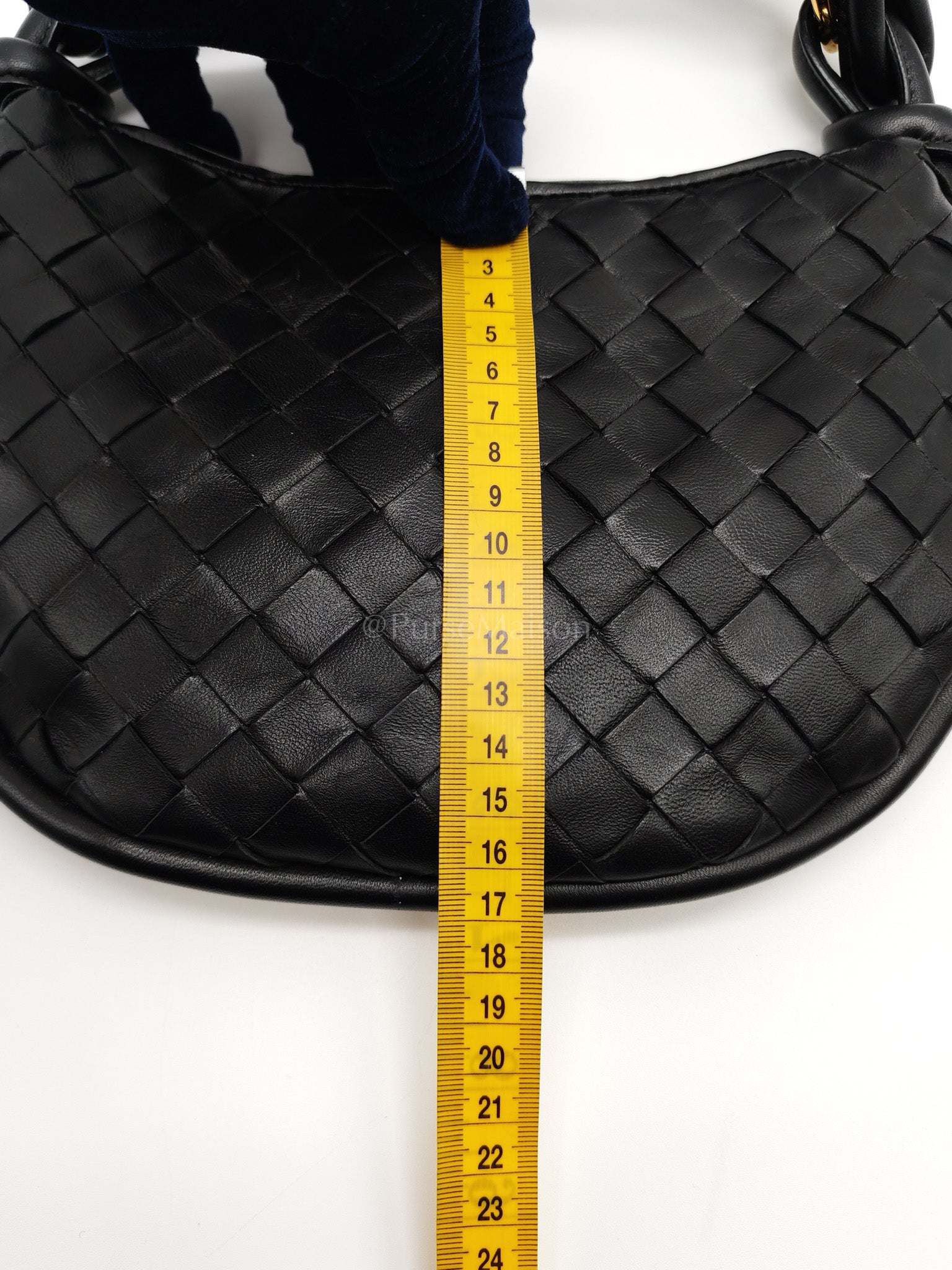 Gemelli Small in Black Intrecciato Nappa Leather Shoulder Bag | Purse Maison Luxury Bags Shop