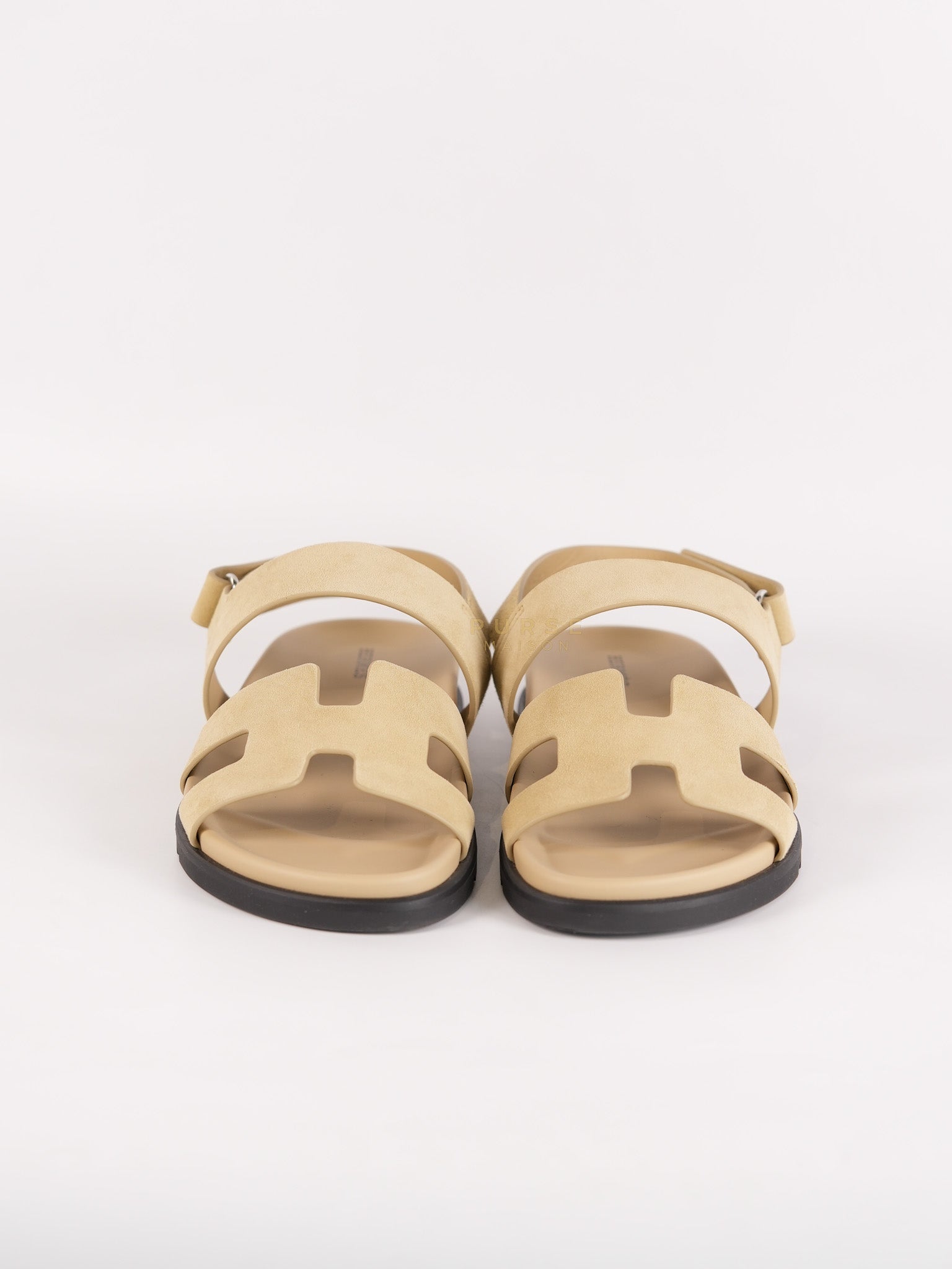 Genius Beige in Suede Leather Size 40EU (25.5cm) | Purse Maison Luxury Bags Shop