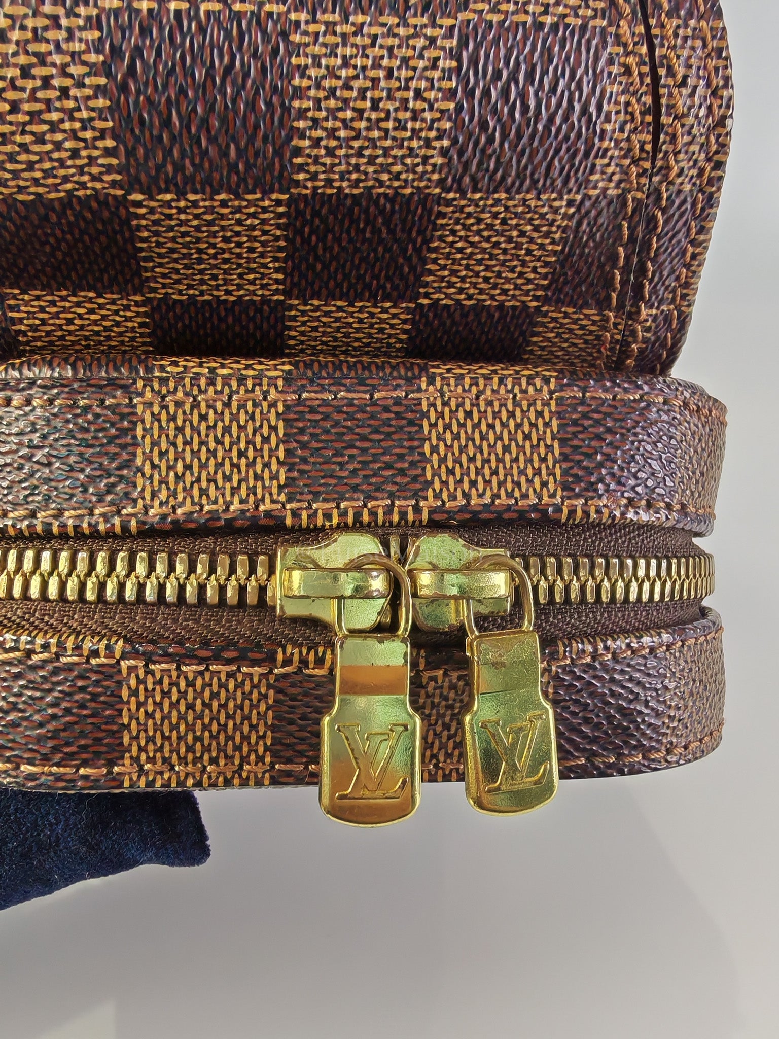 Geronimos Waist Bag In Damier Ebene Canvas (CA0014) | Purse Maison Luxury Bags Shop