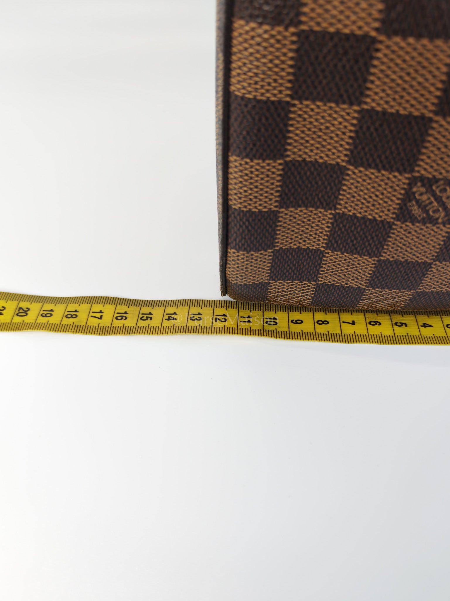 Geronimos Waist Bag In Damier Ebene Canvas (CA0014) | Purse Maison Luxury Bags Shop