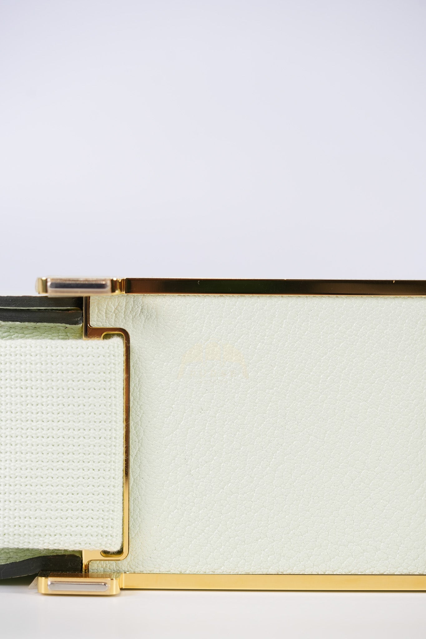 Geta Vert Fizz in Chevre Mysore Leather and Gold Hardware Stamp B (2023) | Purse Maison Luxury Bags Shop