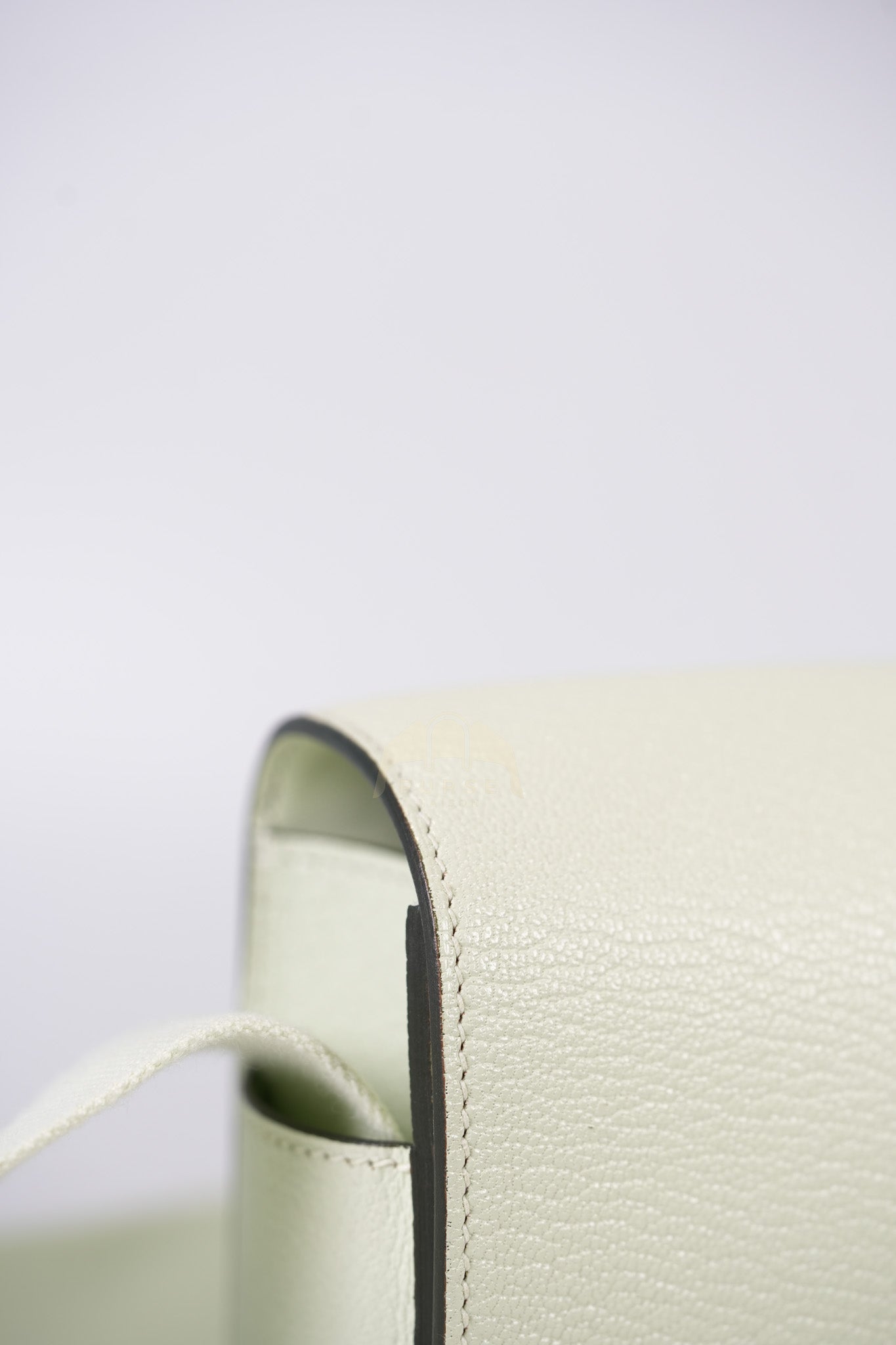 Geta Vert Fizz in Chevre Mysore Leather and Gold Hardware Stamp B (2023) | Purse Maison Luxury Bags Shop