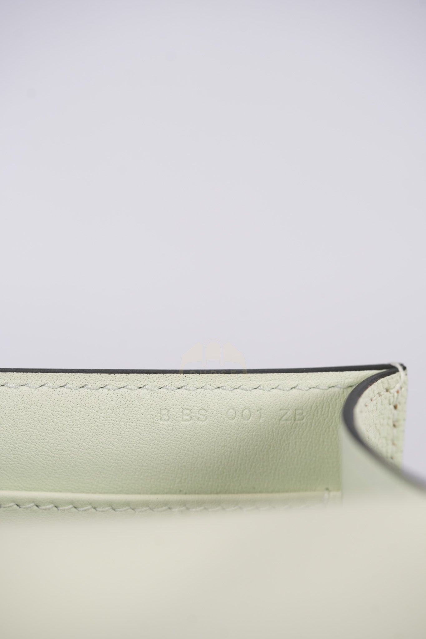 Geta Vert Fizz in Chevre Mysore Leather and Gold Hardware Stamp B (2023) | Purse Maison Luxury Bags Shop