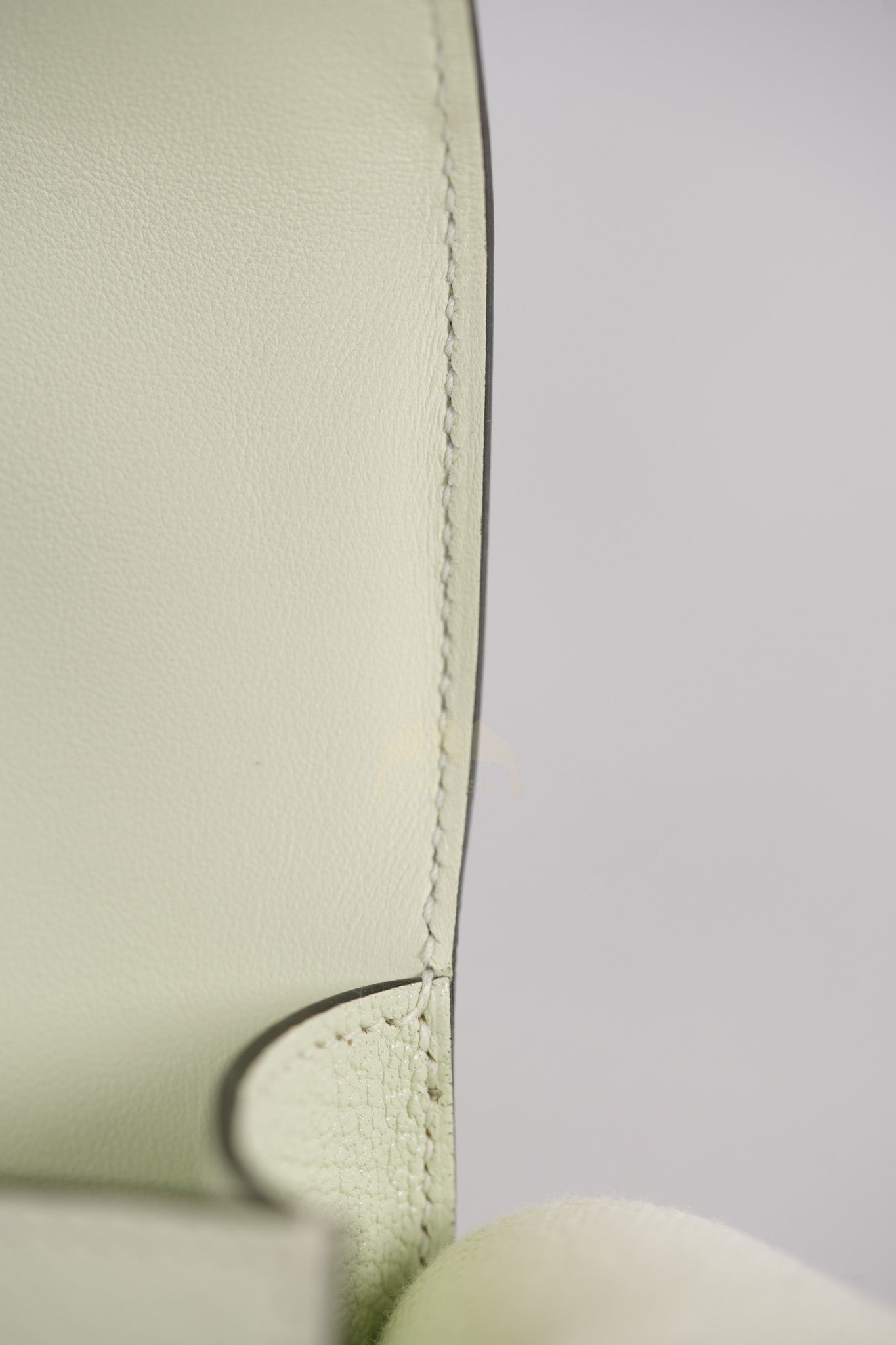 Geta Vert Fizz in Chevre Mysore Leather and Gold Hardware Stamp B (2023) | Purse Maison Luxury Bags Shop