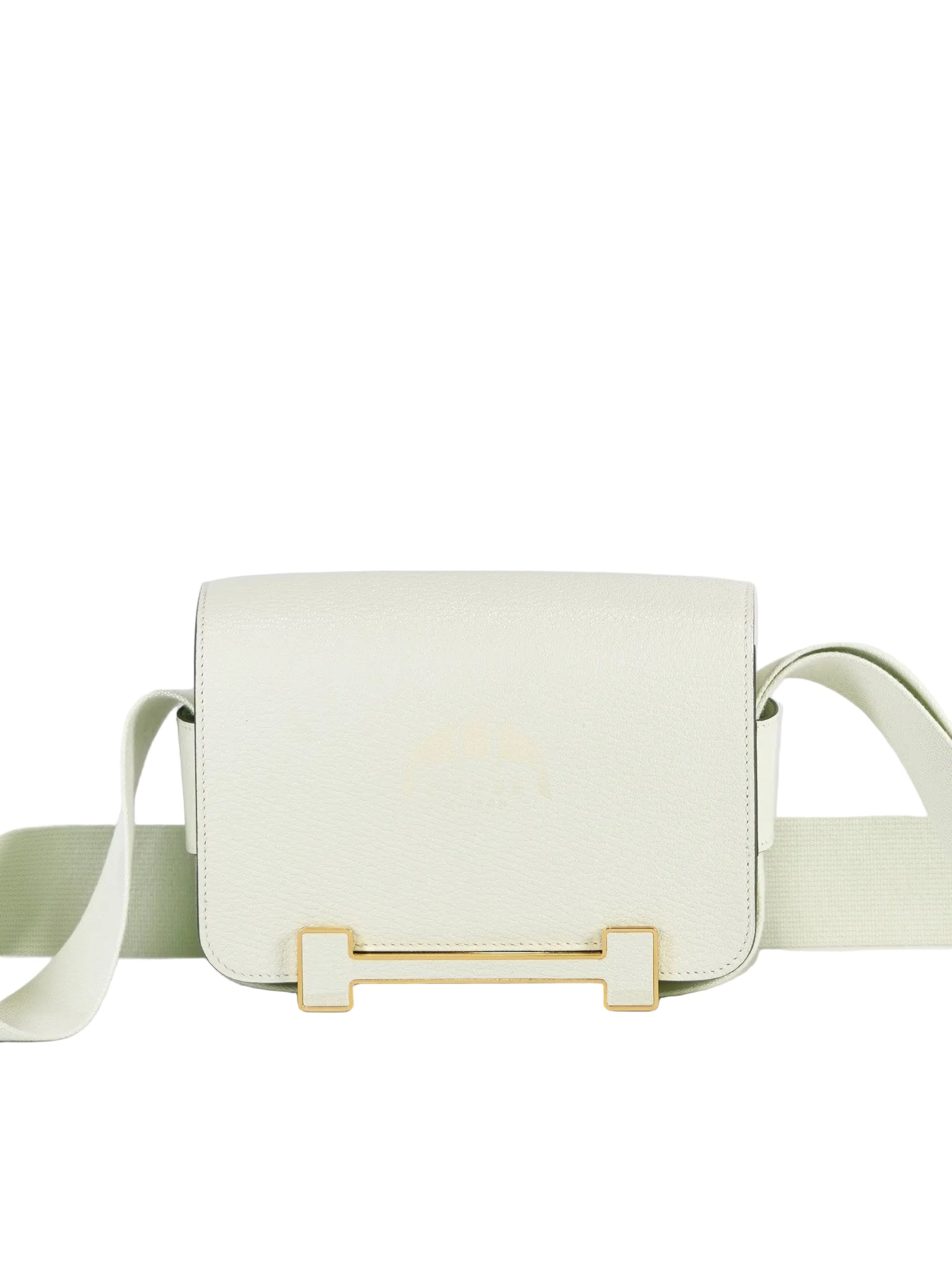 Geta Vert Fizz in Chevre Mysore Leather and Gold Hardware Stamp B (2023) | Purse Maison Luxury Bags Shop