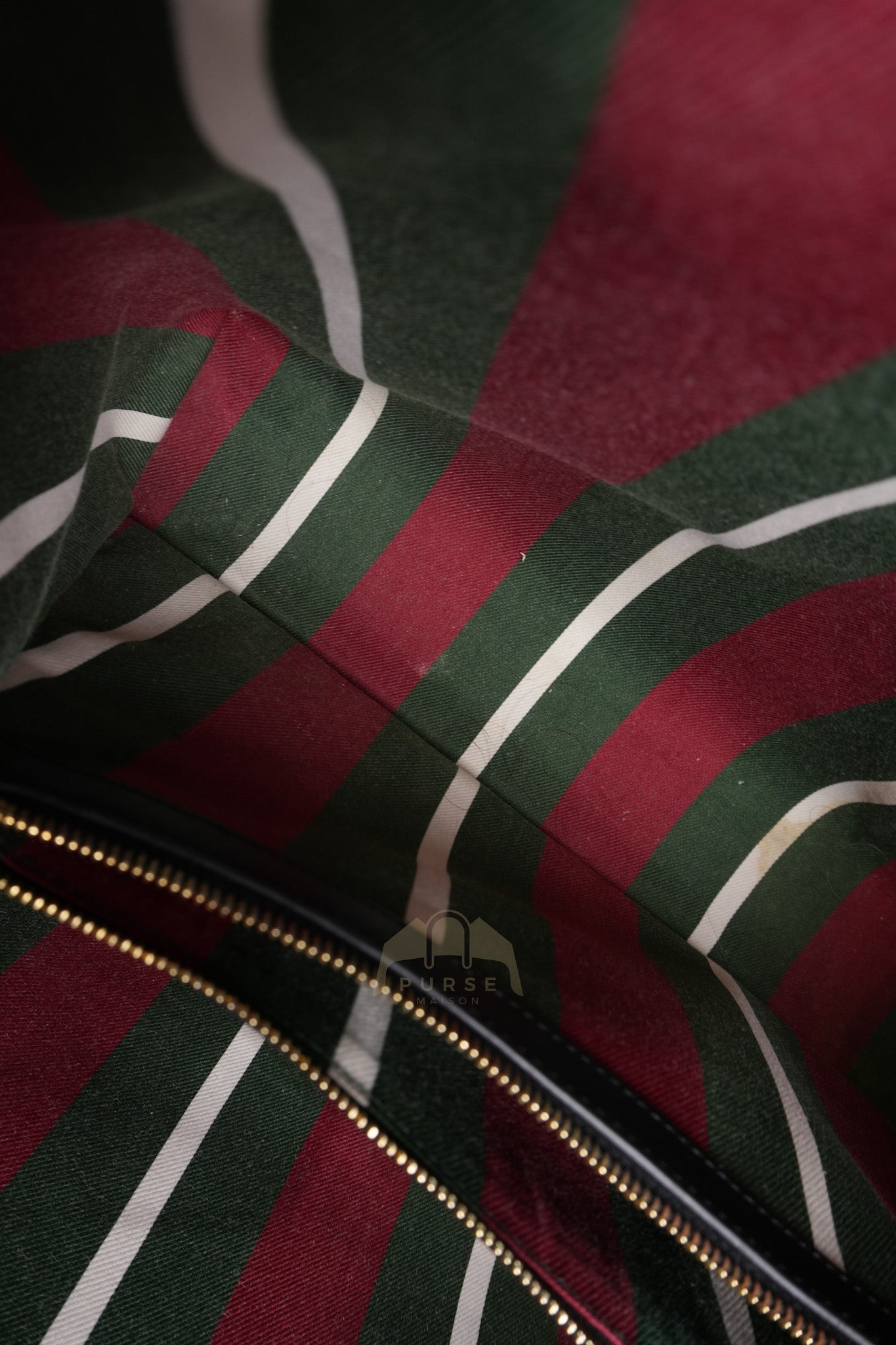 GG Emblem Tote Bag Medium in Supreme Canvas & Gold Hardware | Purse Maison Luxury Bags Shop