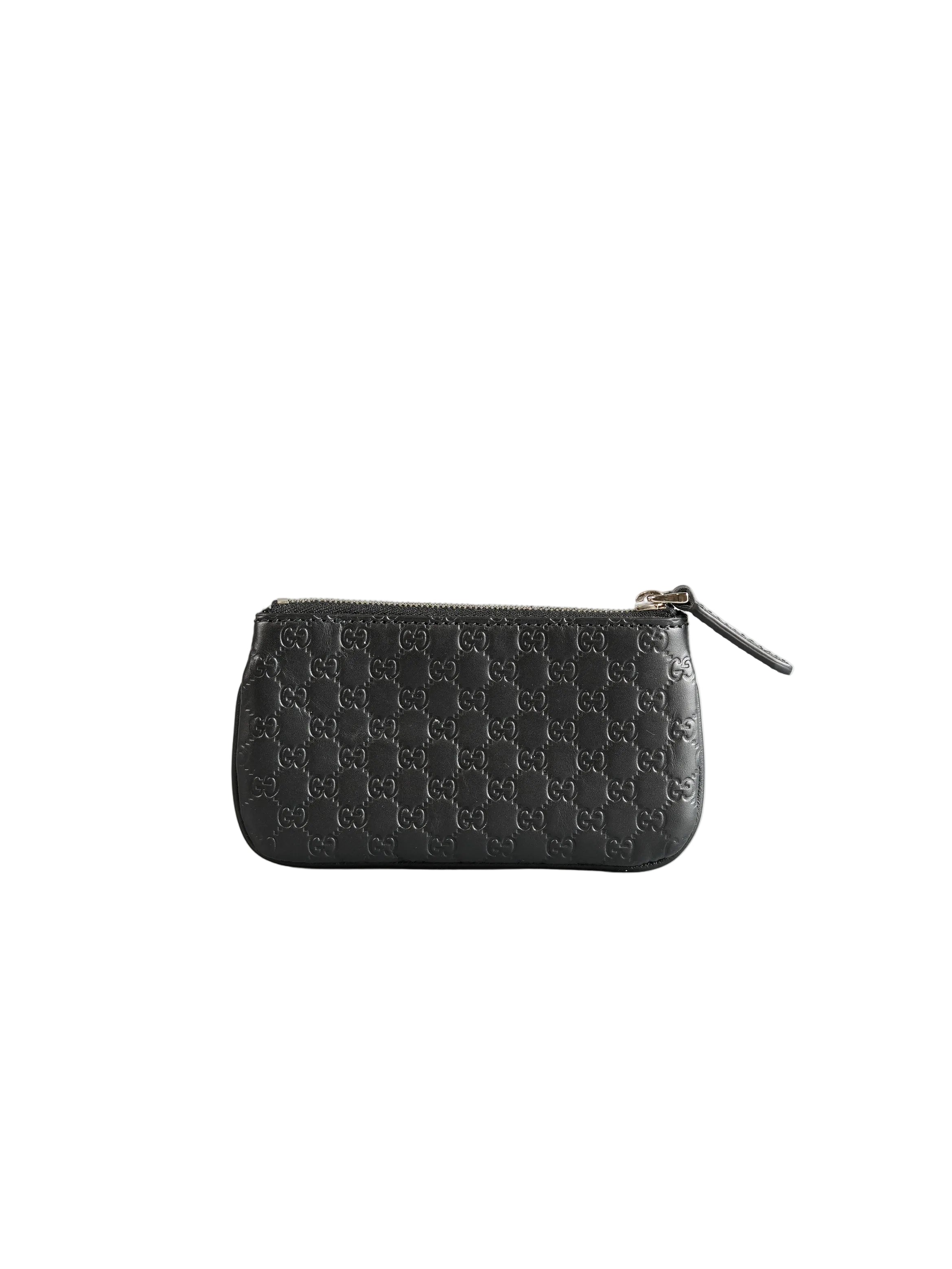 GG Guccissima Emblem Black Keycles | Purse Maison Luxury Bags Shop