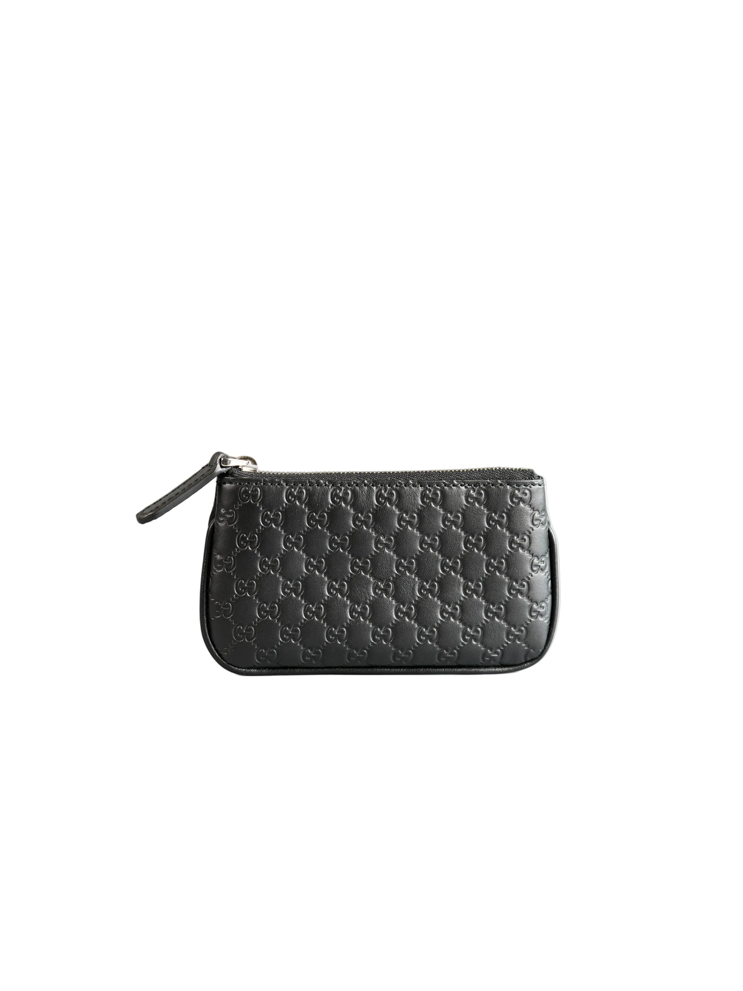 GG Guccissima Emblem Black Keycles | Purse Maison Luxury Bags Shop