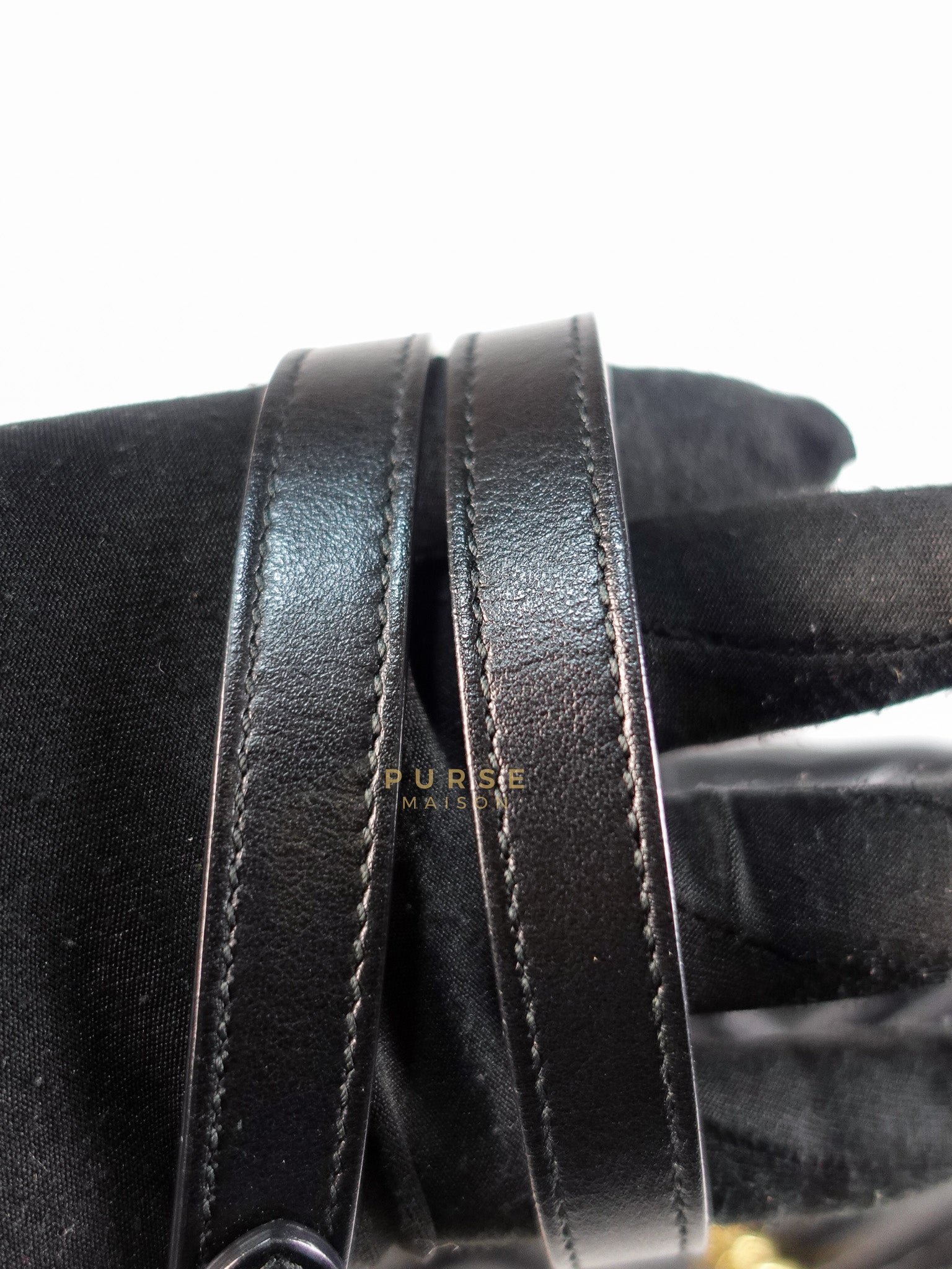 GG Marmont Flap Bag Large in Black Matelasse Leather & Aged Gold Hardware | Purse Maison Luxury Bags Shop