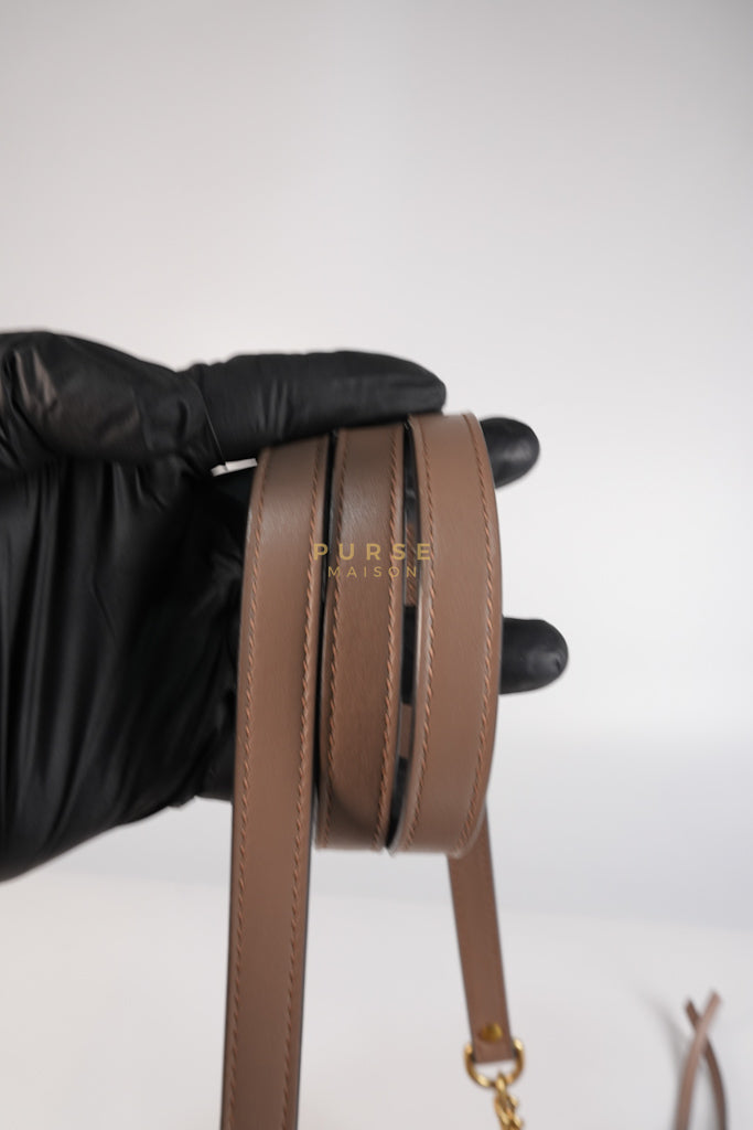 GG Marmont Mini Camera Bag in Dusty Rose Matellase & Gold Hardware | Purse Maison Luxury Bags Shop