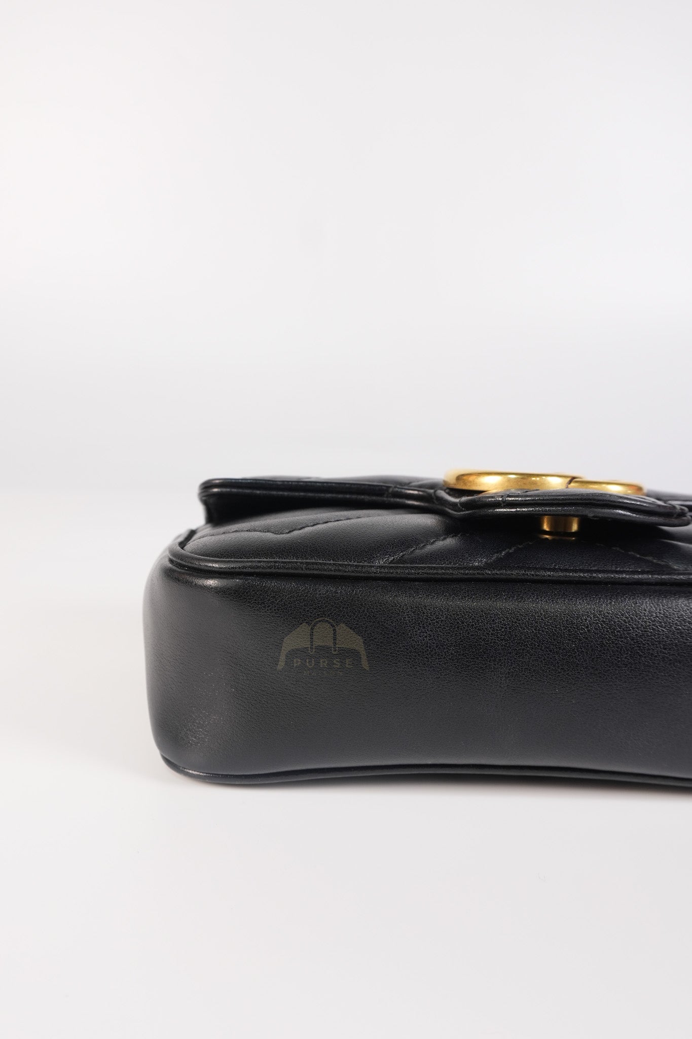 GG Marmont Super Mini Black Chain Bag | Purse Maison Luxury Bags Shop