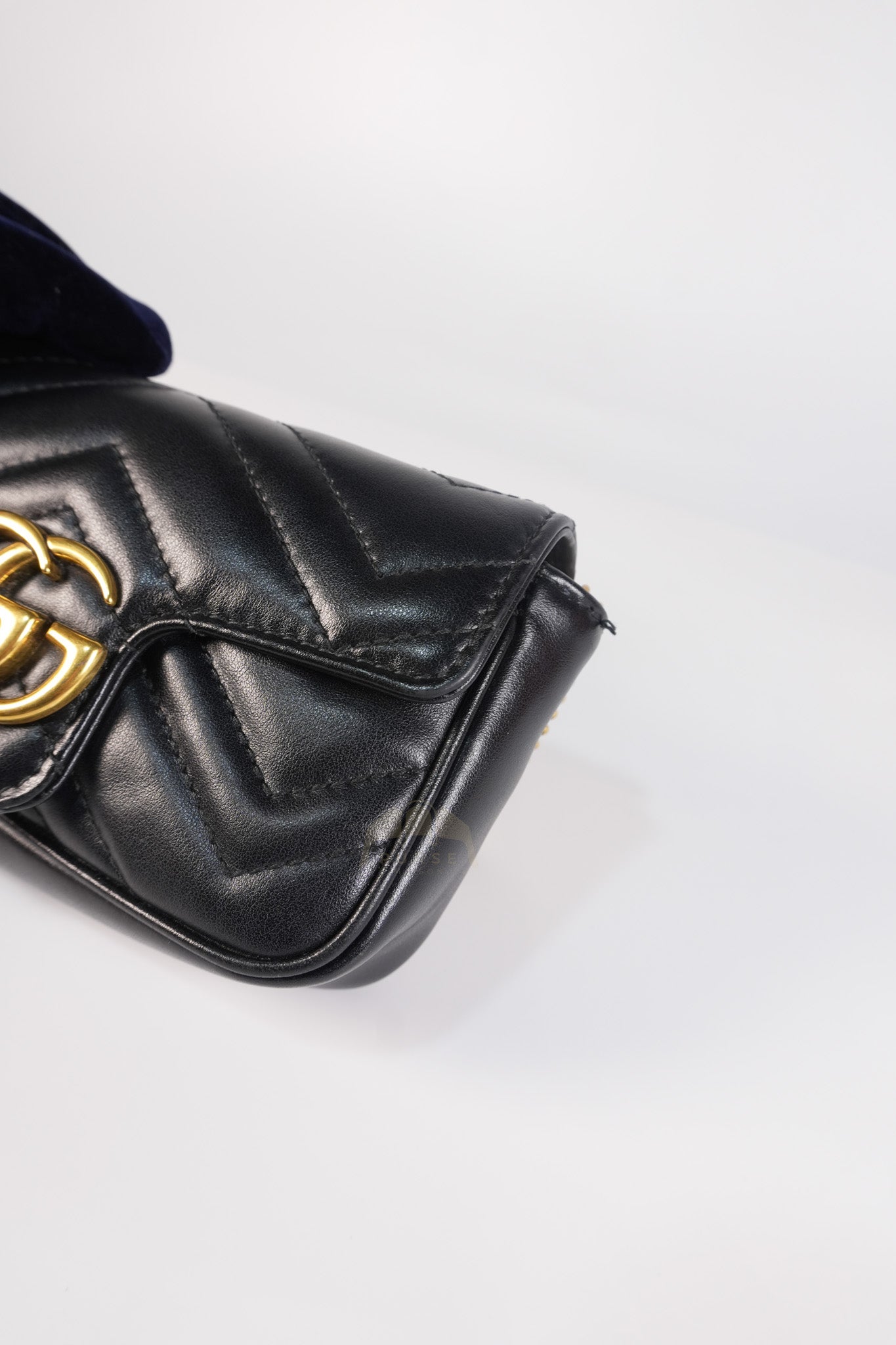 GG Marmont Super Mini Black Chain Bag | Purse Maison Luxury Bags Shop
