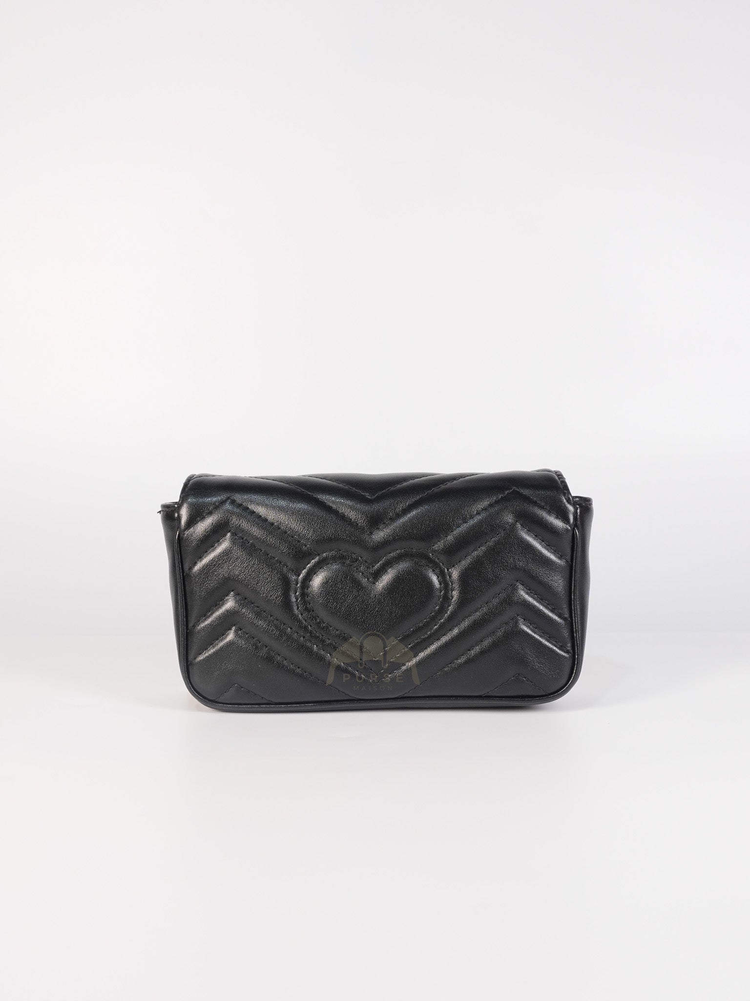GG Marmont Super Mini Black Chain Bag | Purse Maison Luxury Bags Shop