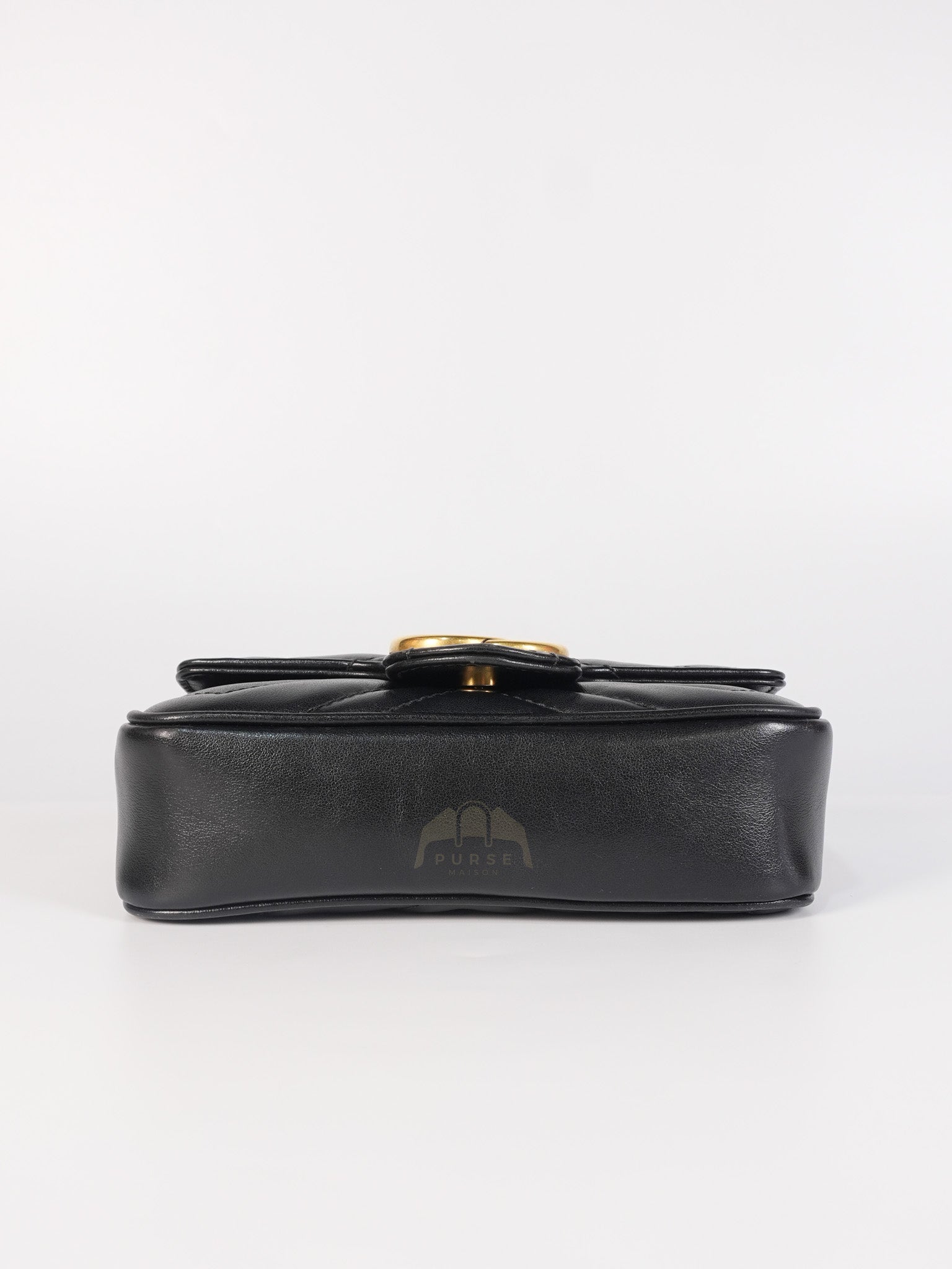 GG Marmont Super Mini Black Chain Bag | Purse Maison Luxury Bags Shop