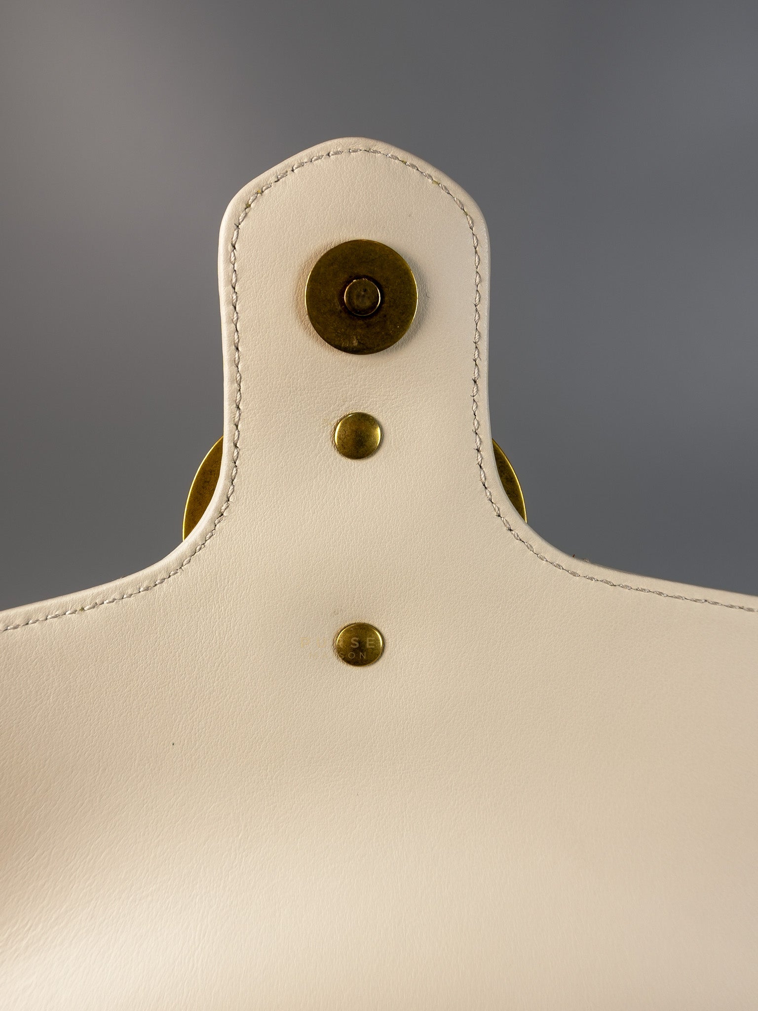 GG Marmont Top-Handle Medium in Matelassé Sylvie Web Calfskin Leather | Purse Maison Luxury Bags Shop