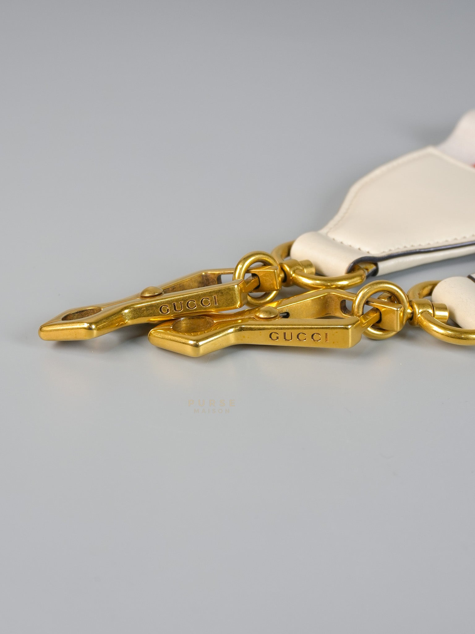 GG Marmont Top-Handle Medium in Matelassé Sylvie Web Calfskin Leather | Purse Maison Luxury Bags Shop