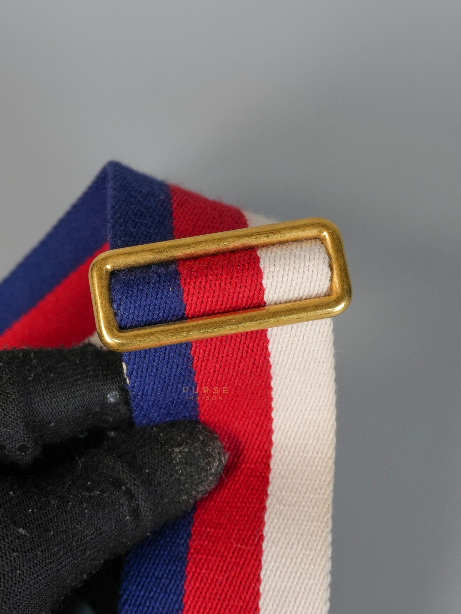 GG Marmont Top-Handle Medium in Matelassé Sylvie Web Calfskin Leather | Purse Maison Luxury Bags Shop