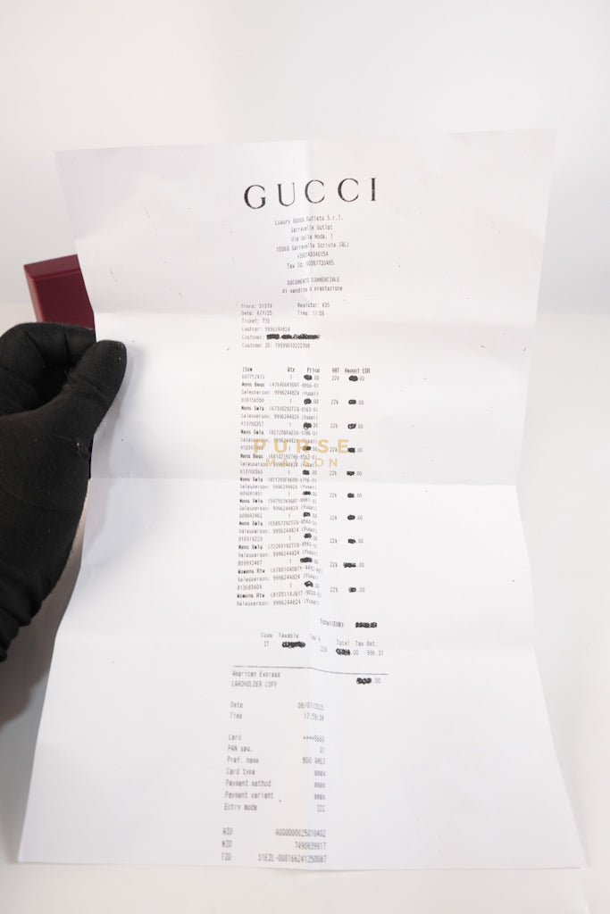 GG Neo Vintage Cardholder in Yellow Supreme Monogram | Purse Maison Luxury Bags Shop